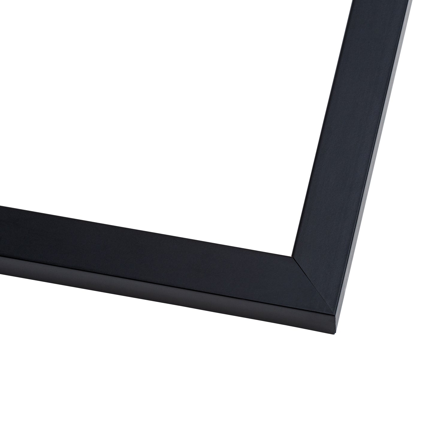 5x11 Frame Black Wood Picture Frame - UV Acrylic Plexiglass, Foam Board Backing aaa Hanging Hardware Included