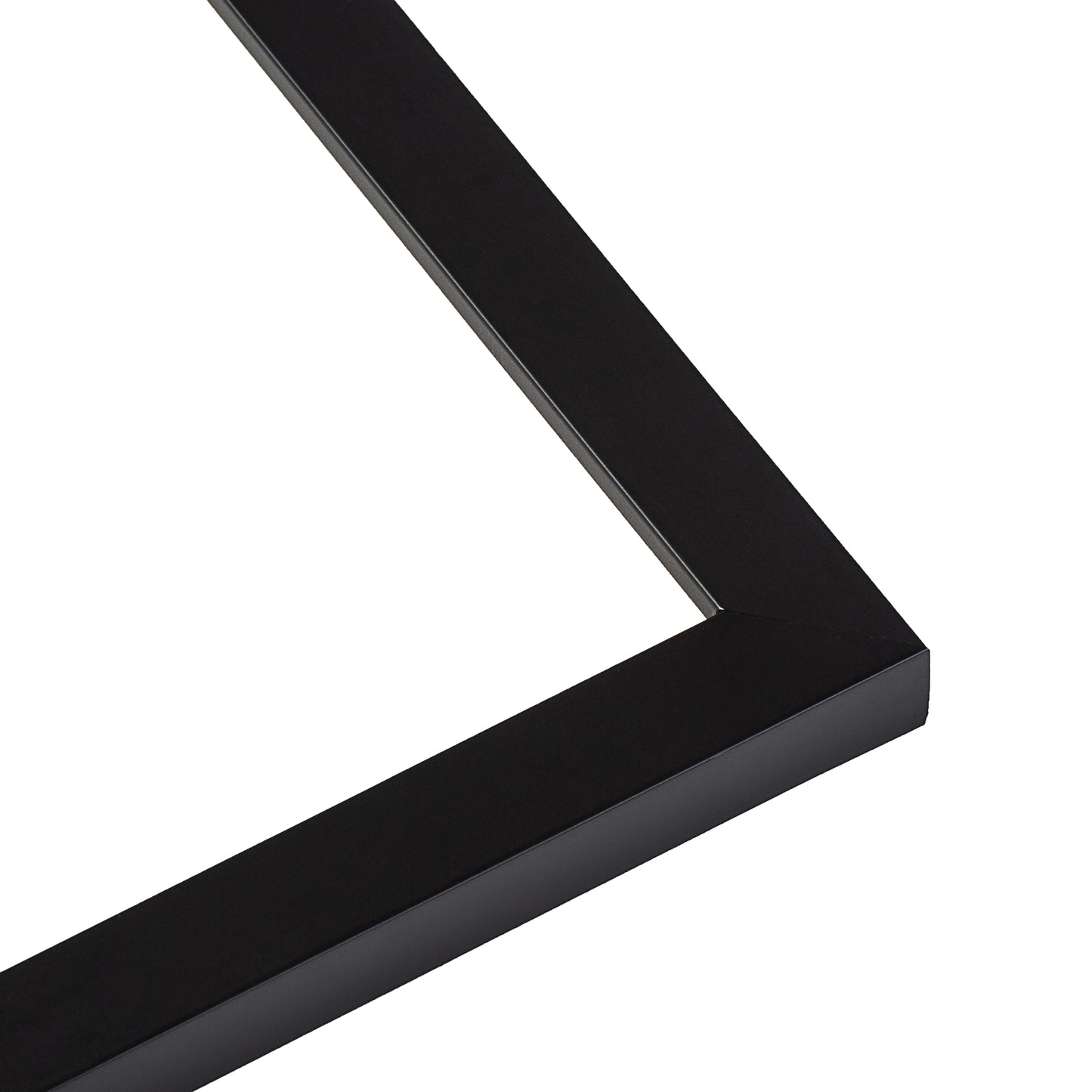 5x11 Frame Black Wood Picture Frame - UV Acrylic Plexiglass, Foam Board Backing aaa Hanging Hardware Included
