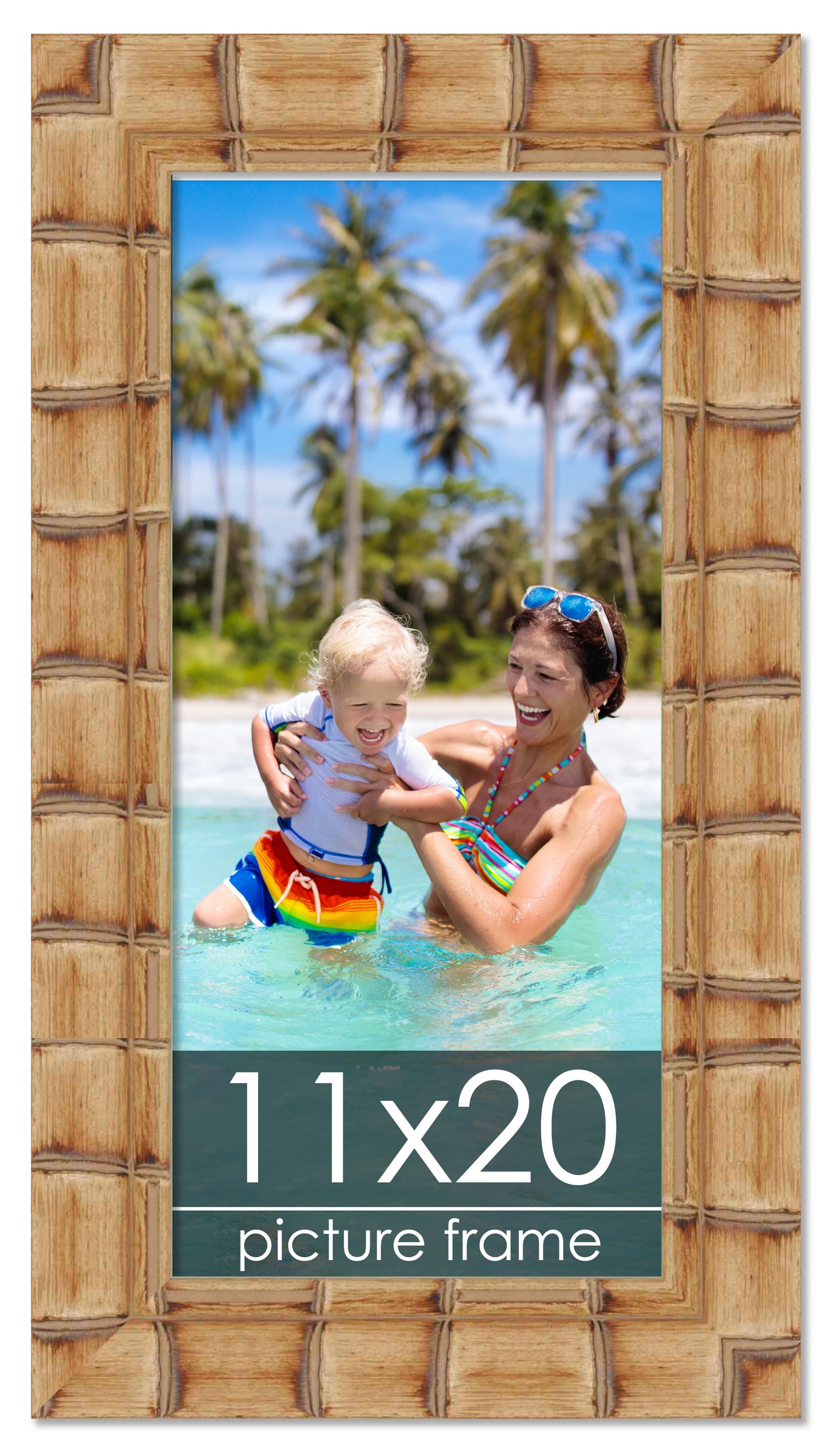 Bamboo Natural Wood Picture Frame