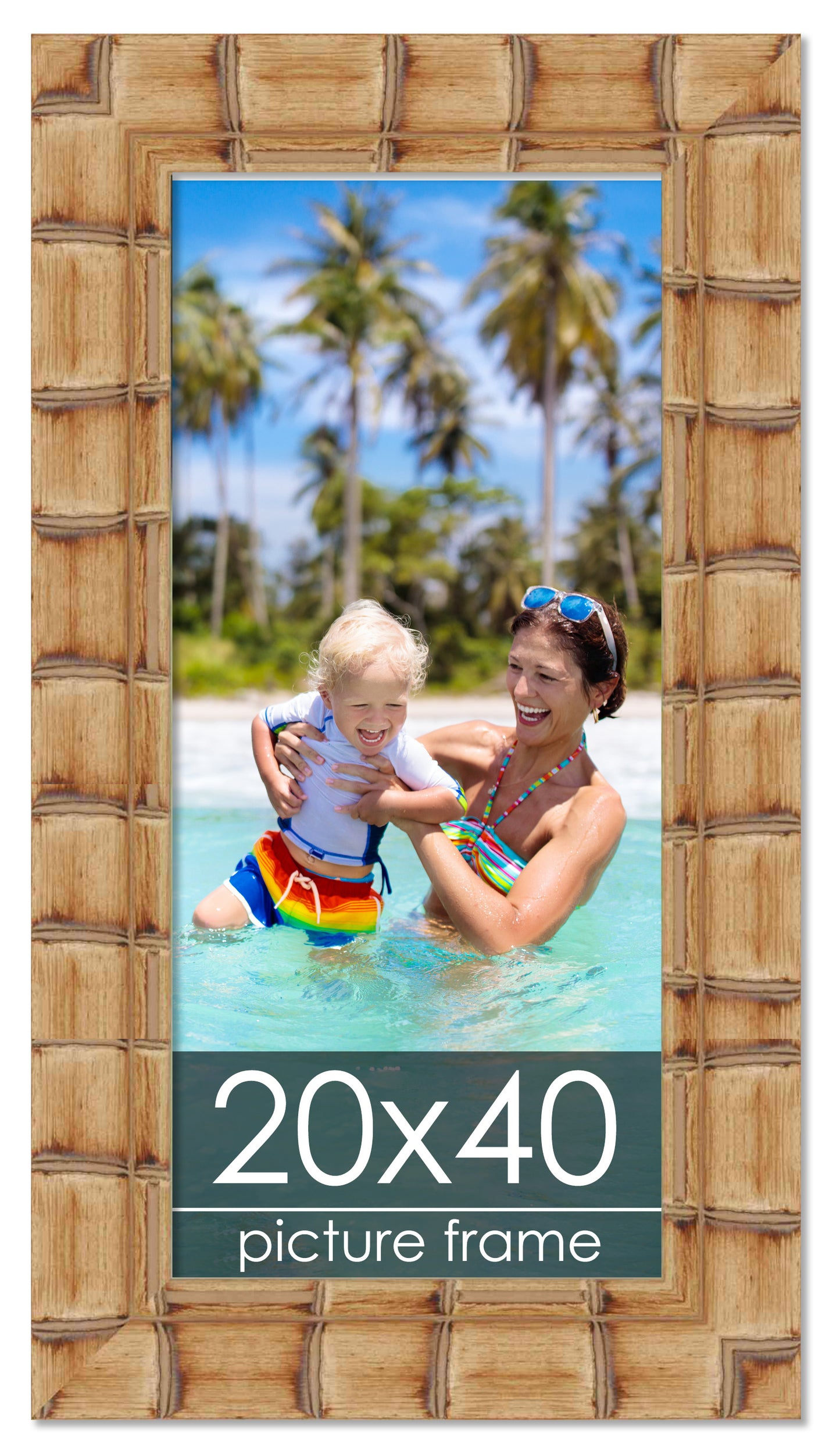 Bamboo Natural Wood Picture Frame