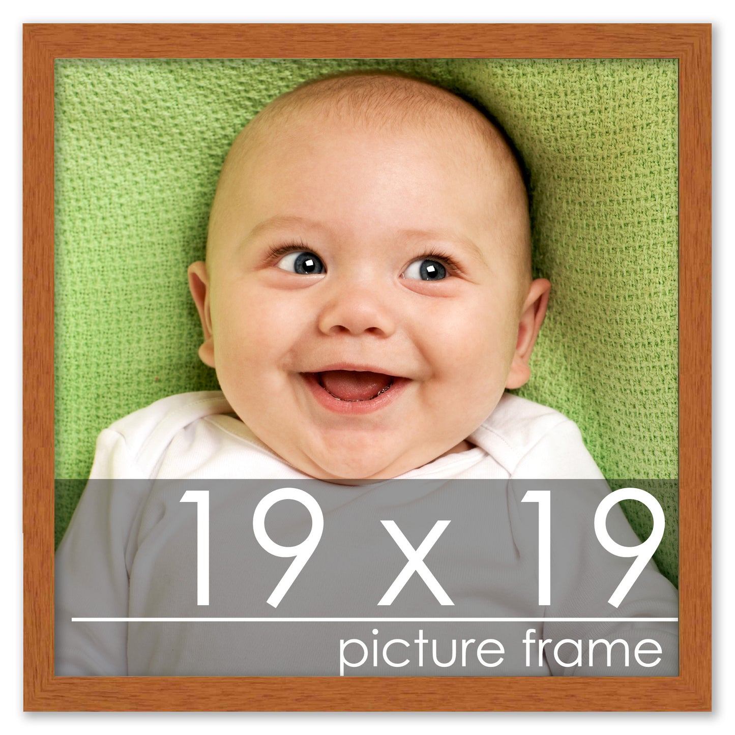 Traditional Honey Pecan Wood Picture Frame