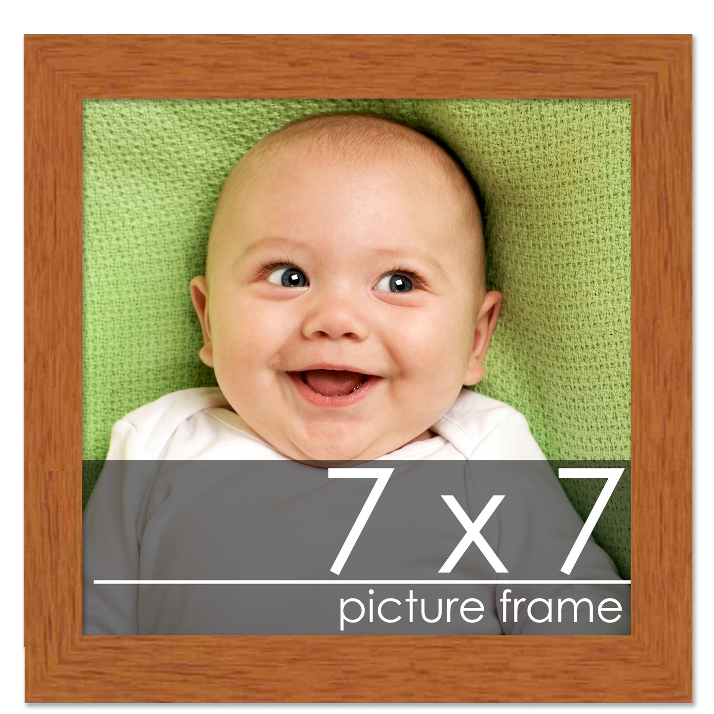 Traditional Honey Pecan Wood Picture Frame