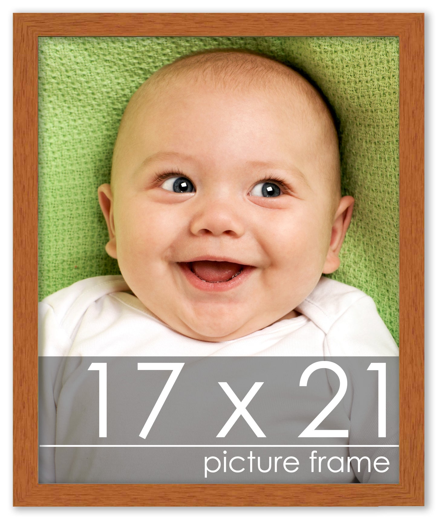 Traditional Honey Pecan Wood Picture Frame