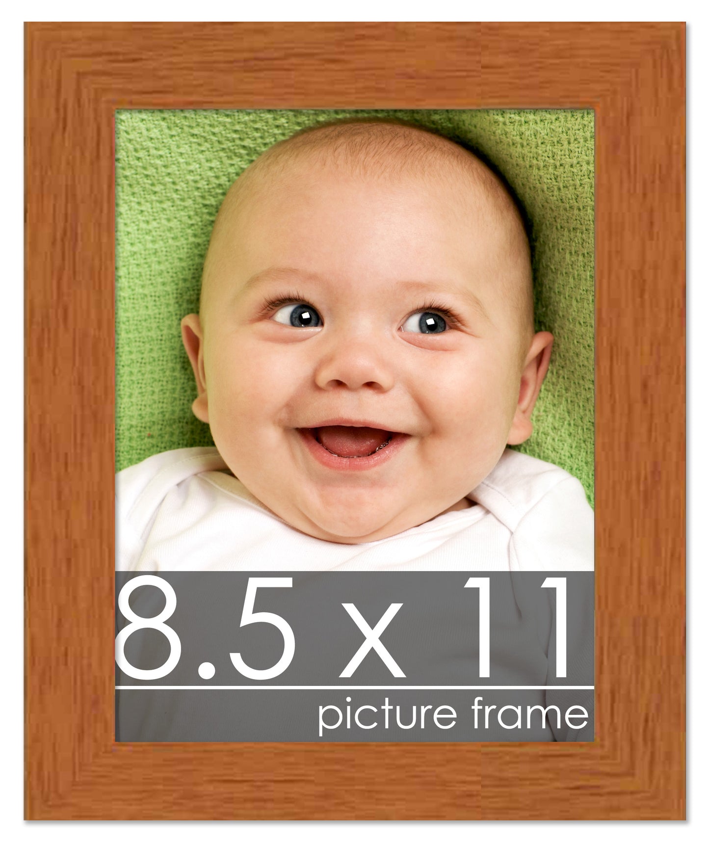Traditional Honey Pecan Wood Picture Frame