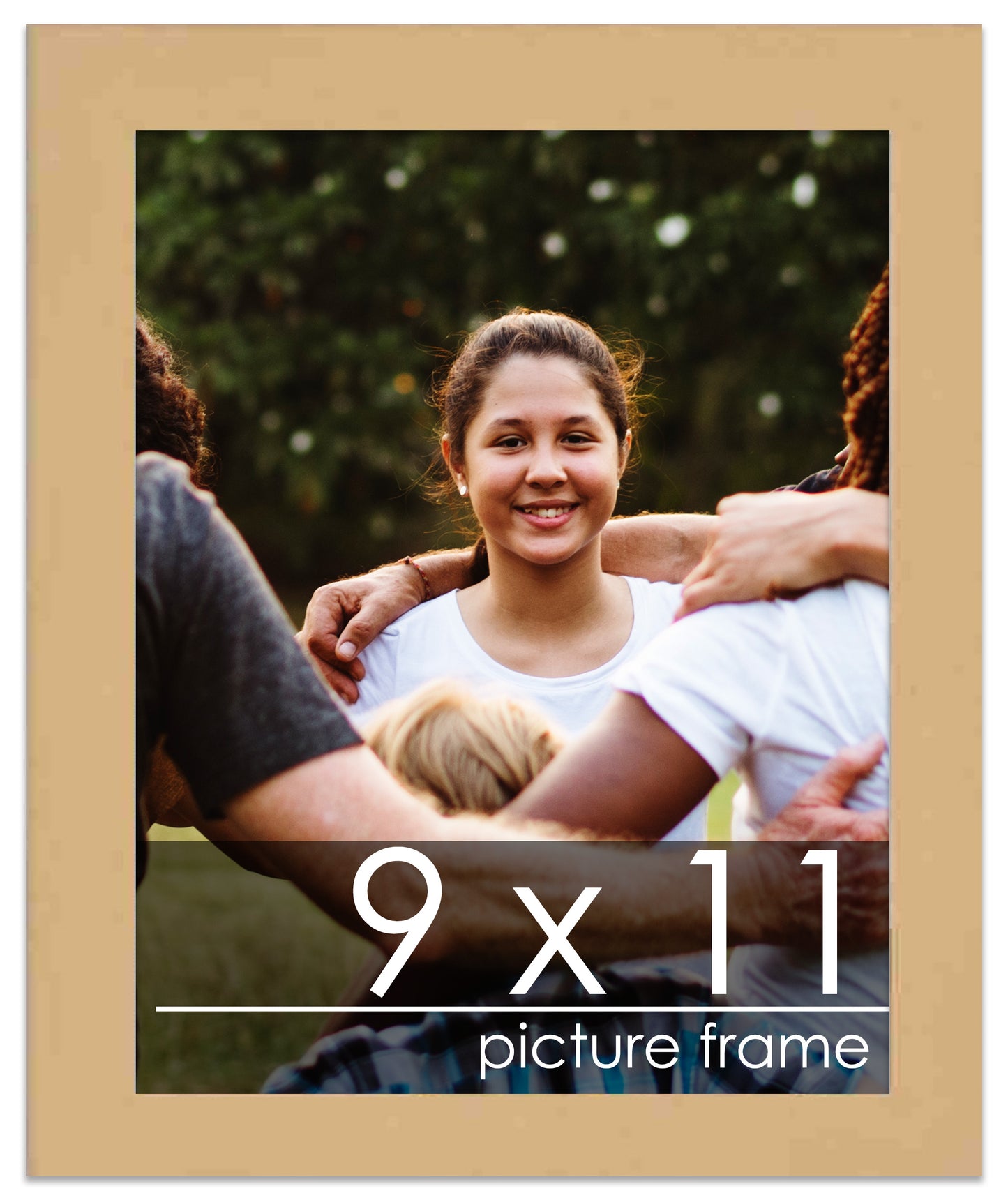 Traditional Natural Wood Picture Frame