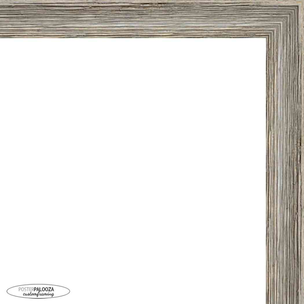 Distressed/Aged Contrast Grey Wood Picture Frame