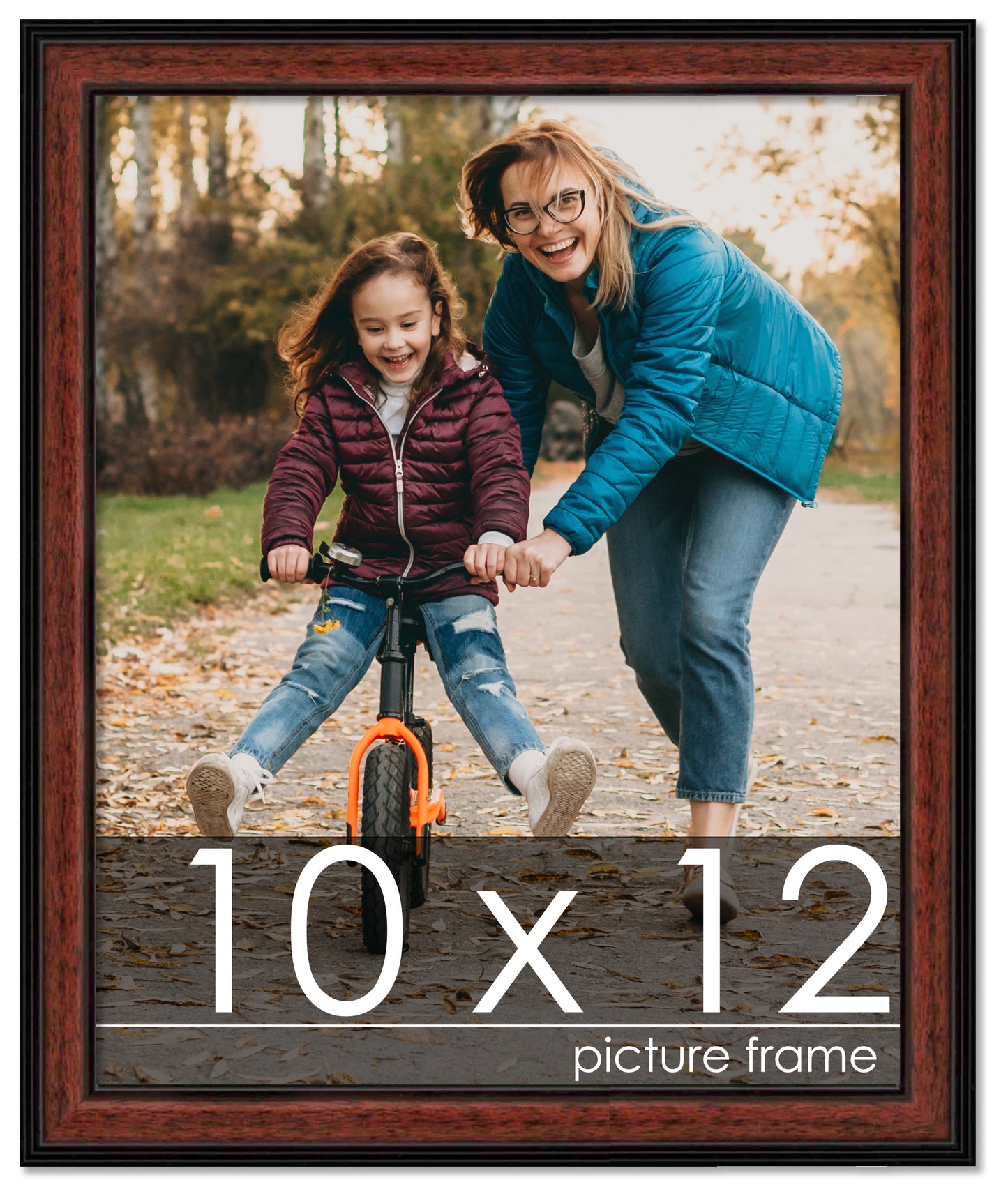 Traditional Mahogany Wood Picture Frame