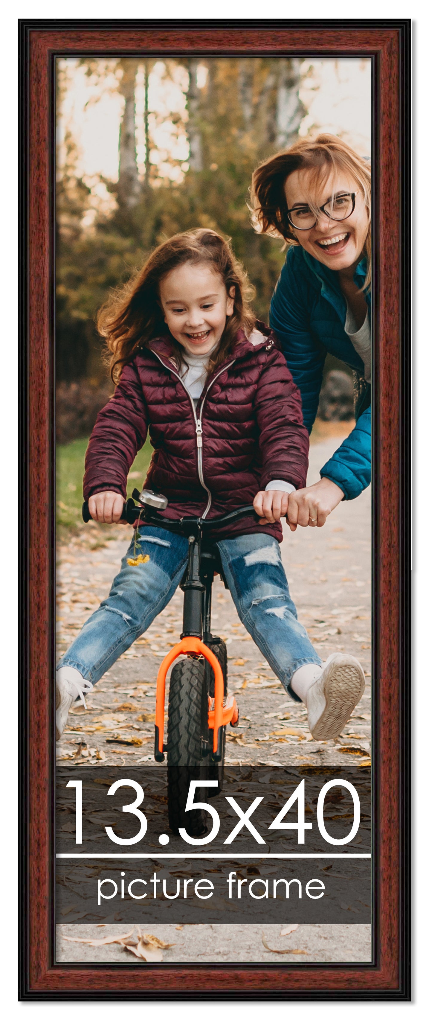 Traditional Mahogany Wood Picture Frame