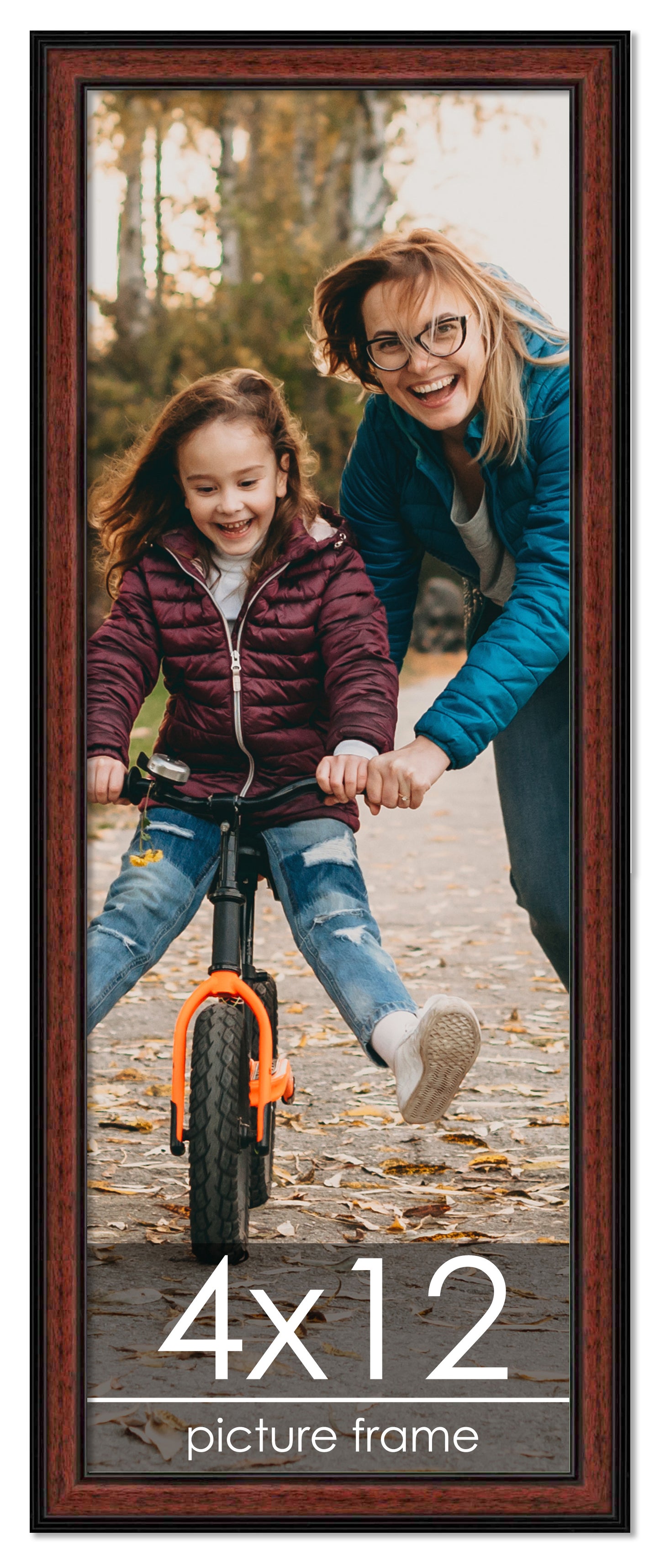 Traditional Mahogany Wood Picture Frame