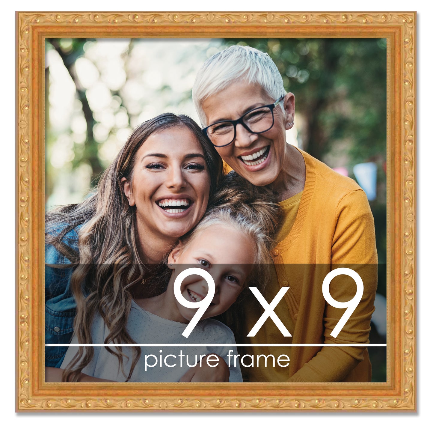 Traditional Gold Wood Picture Frame