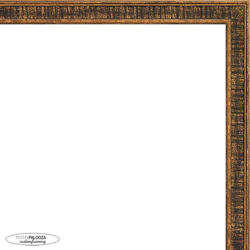 Distressed/Aged Gold Wood Picture Frame