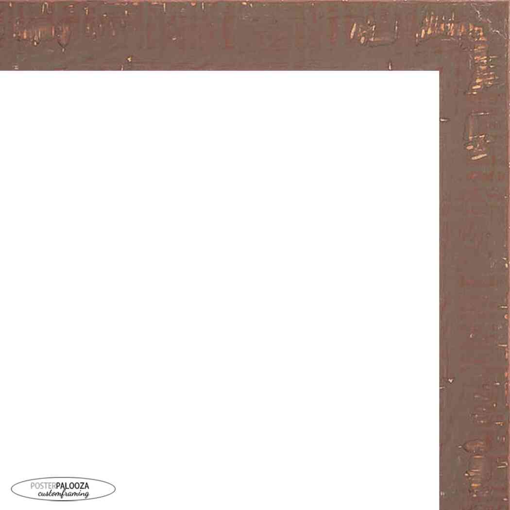 Shabby Chic Brown Wood Picture Frame