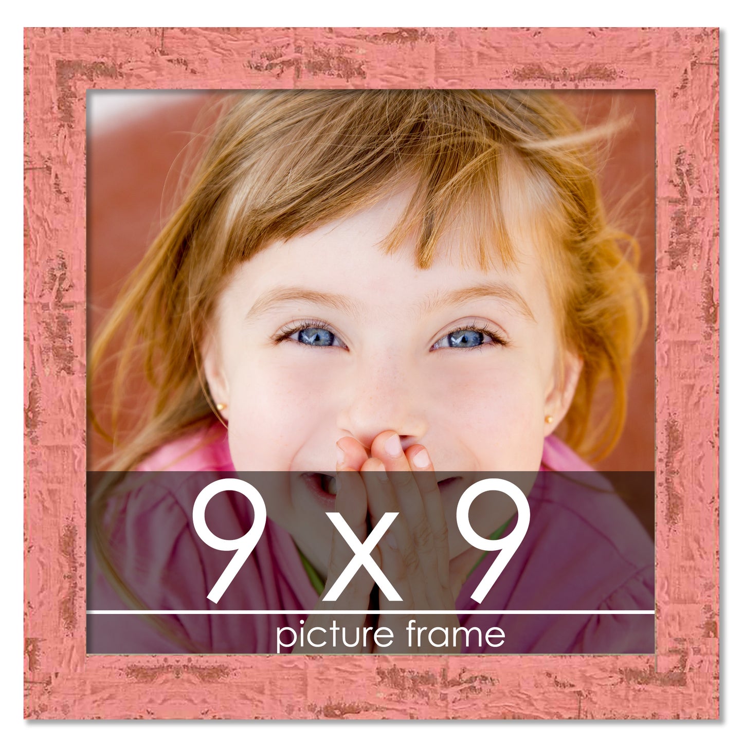 Shabby Chic Pink Wood Picture Frame