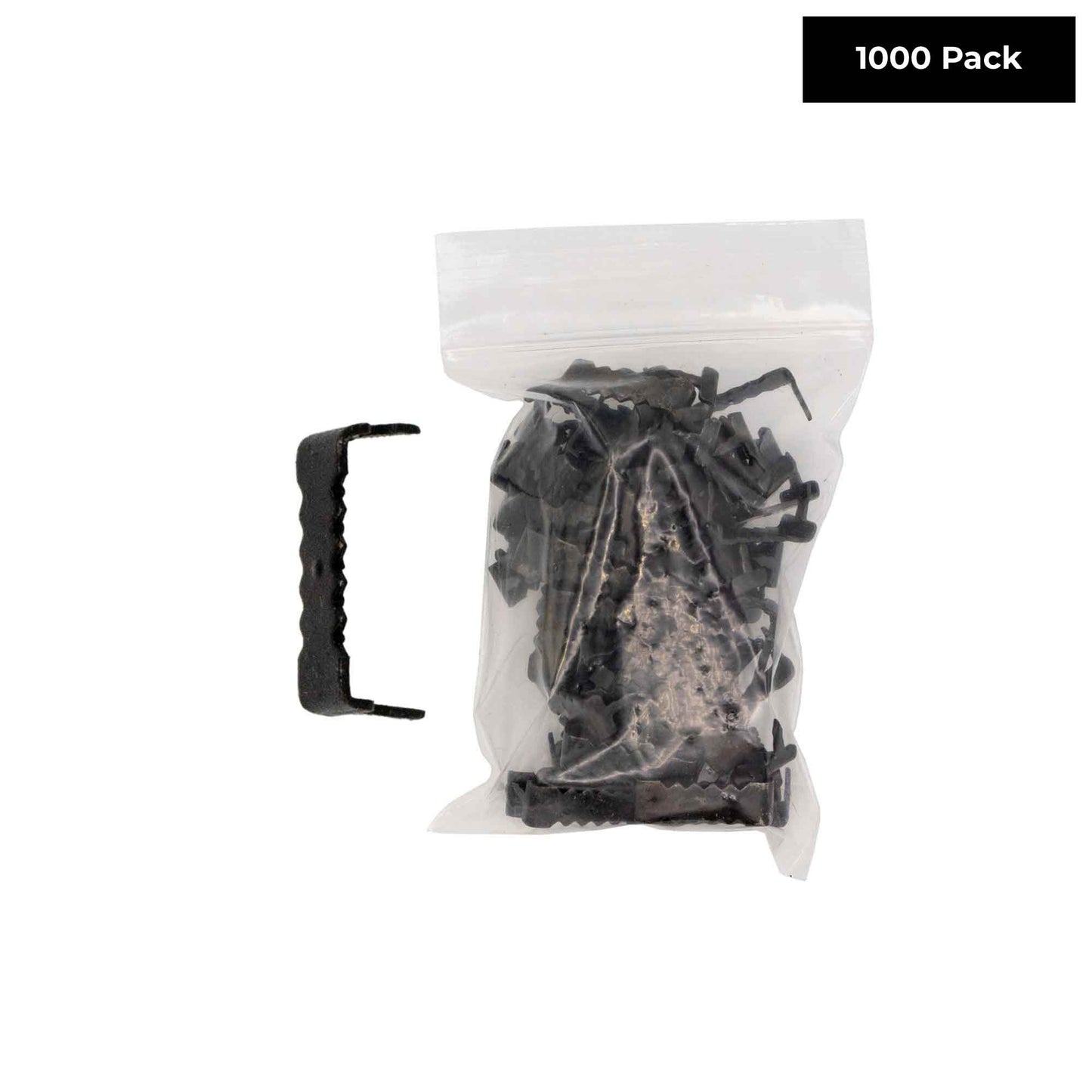 Small Black No Nail Sawtooth Hangers