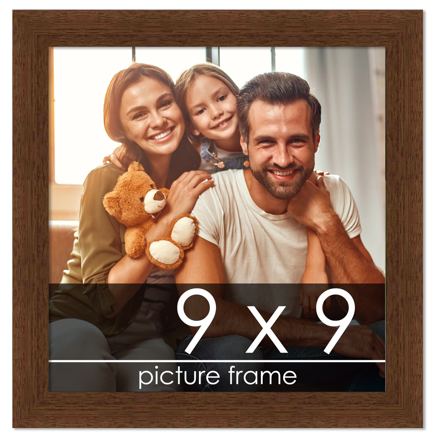 Traditional Walnut Wood Picture Frame