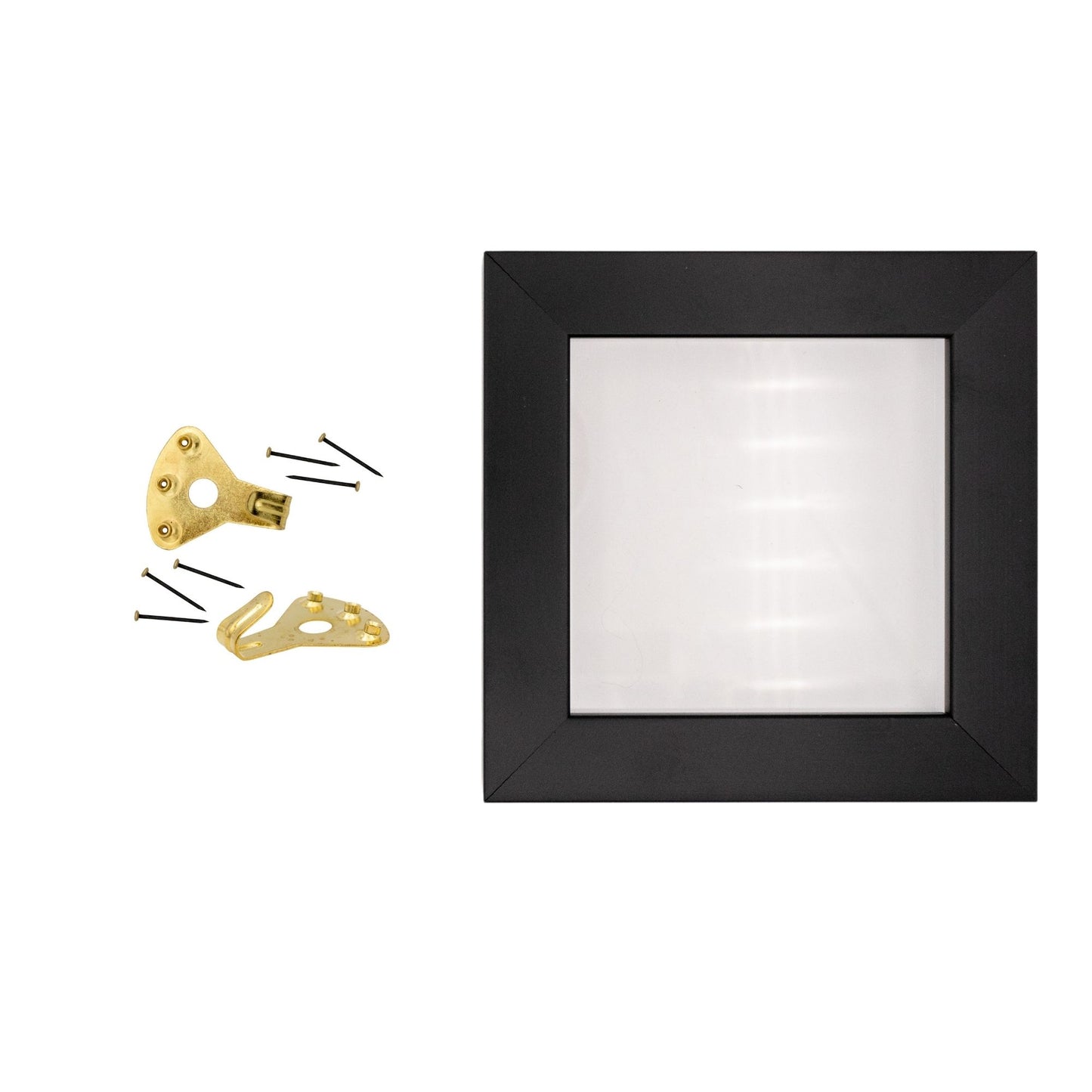 Professional 75 LB Brass Plated Picture Hangers with Hardened Steel Pins