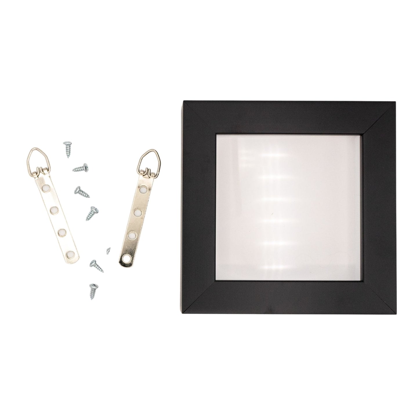 4 Hole Zinc-Plated Heavy Duty D Ring Picture Hanger