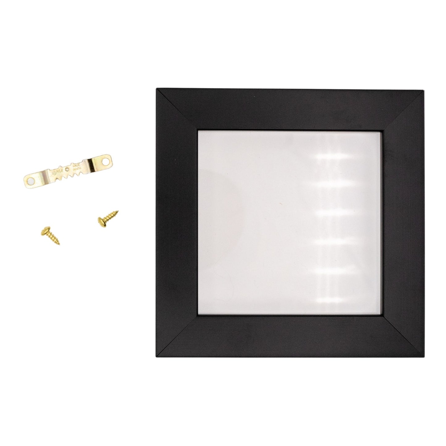 Small Brass Sawtooth Hangers