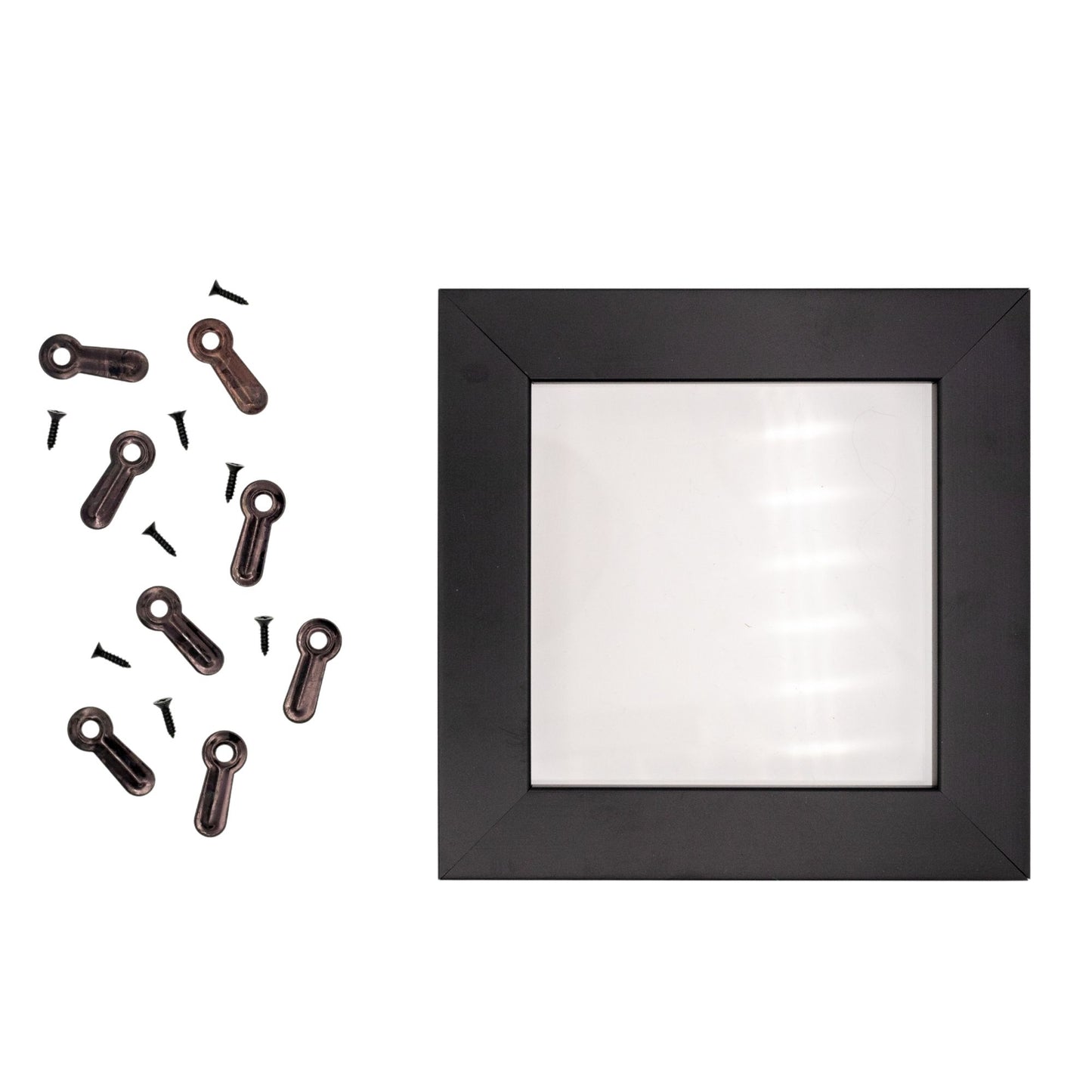 1" Black Turn Button Fasteners with Screws