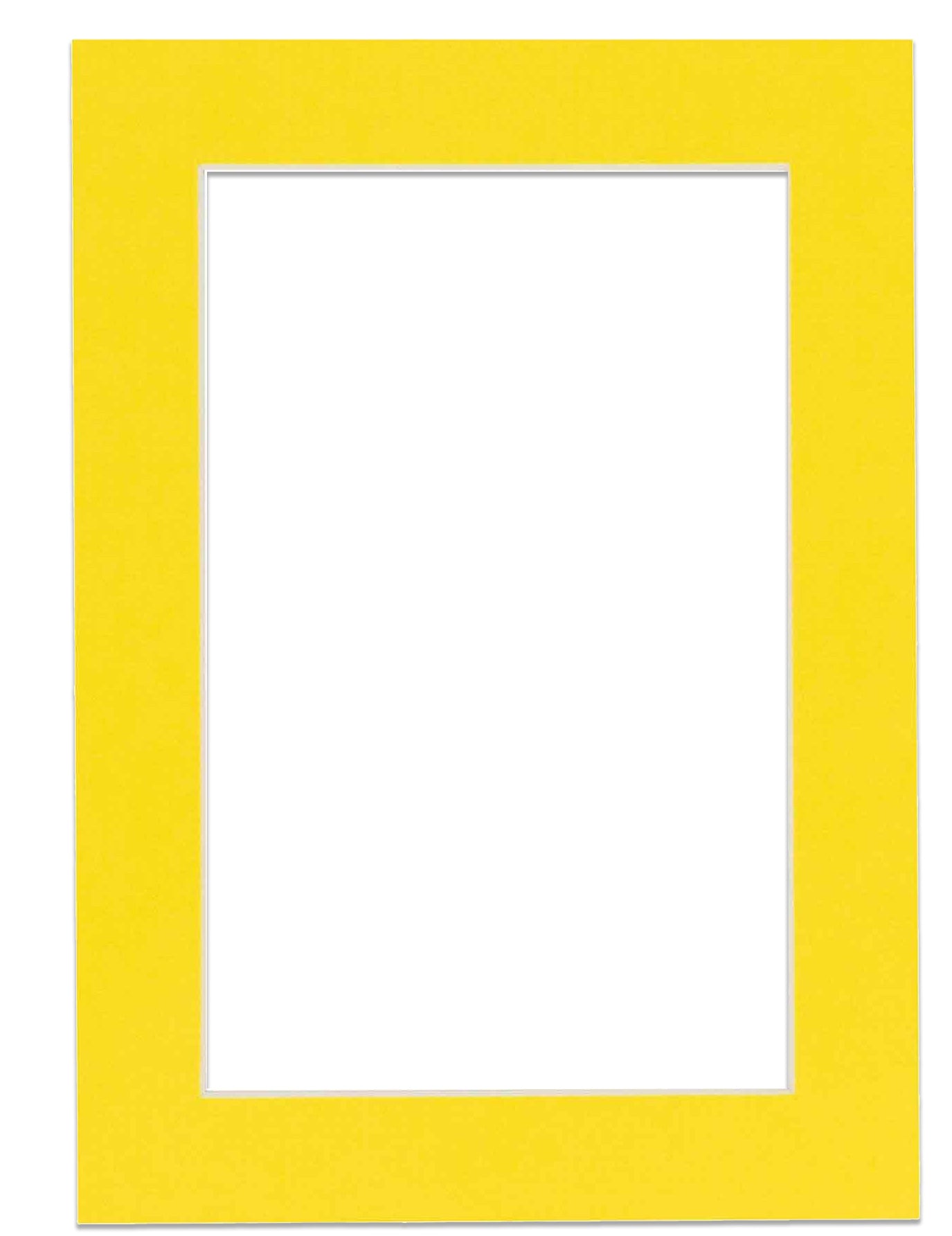 Yellow Precut Acid-Free Matboard – Poster Palooza