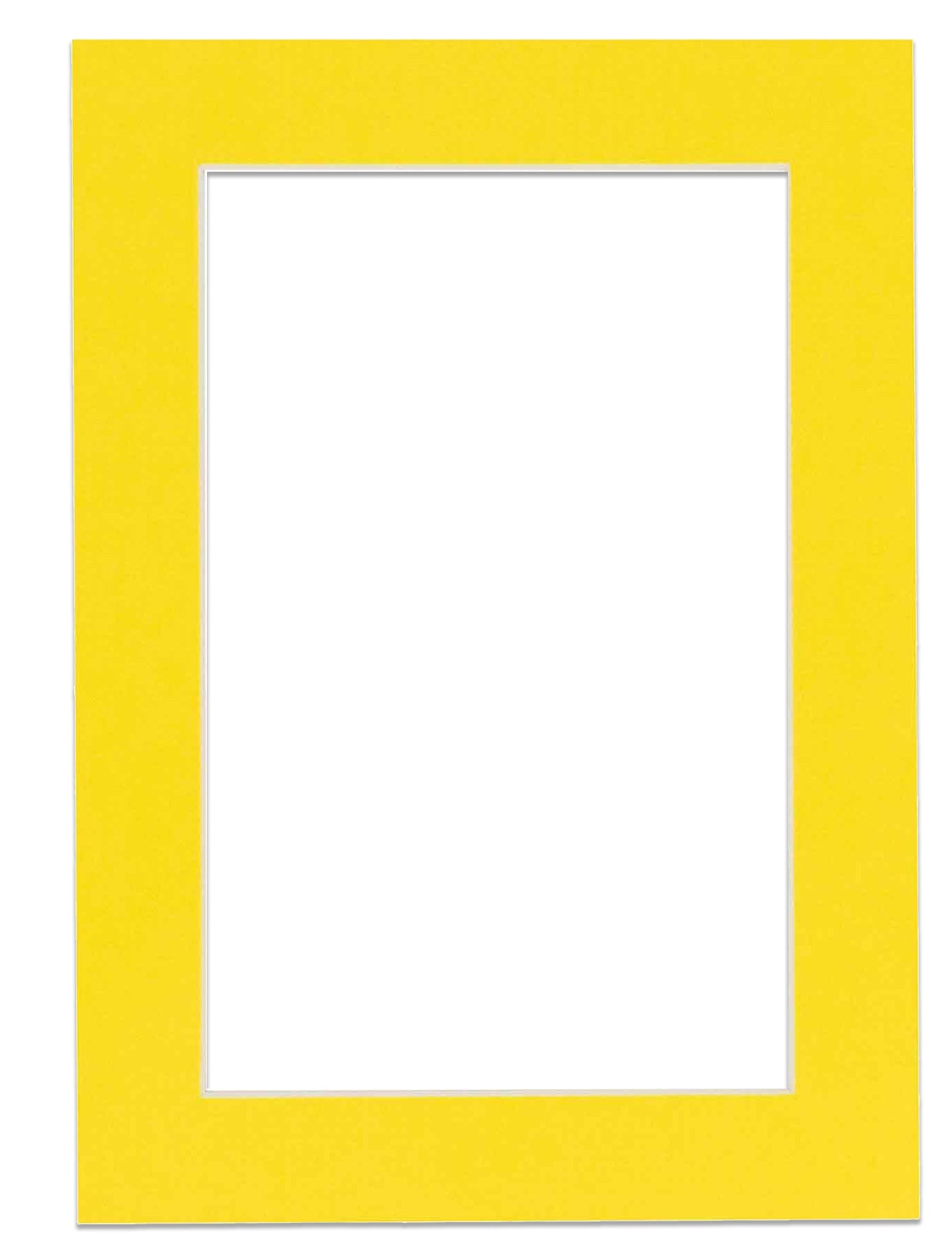 Yellow Precut Acid-Free Matboard