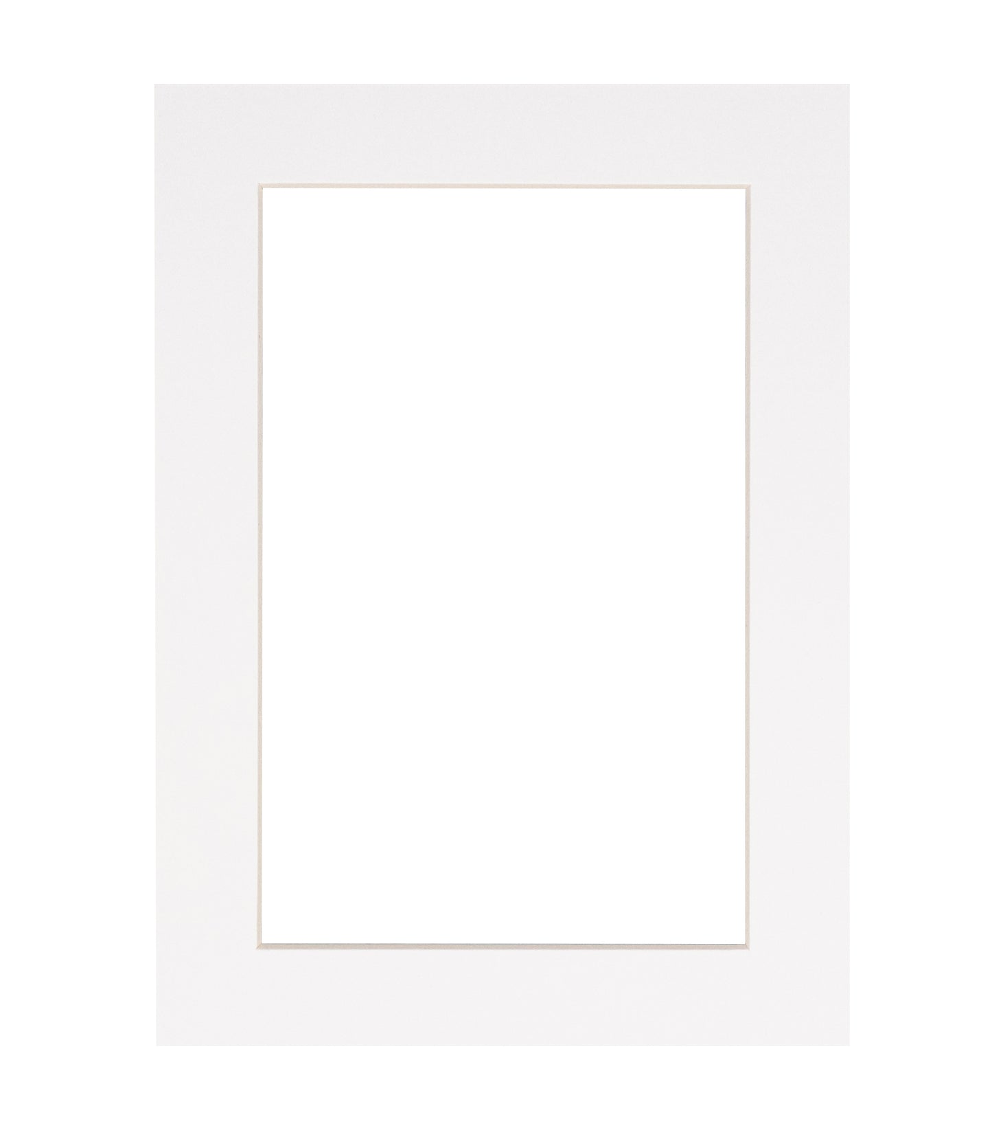 White Precut Acid-Free Matboards