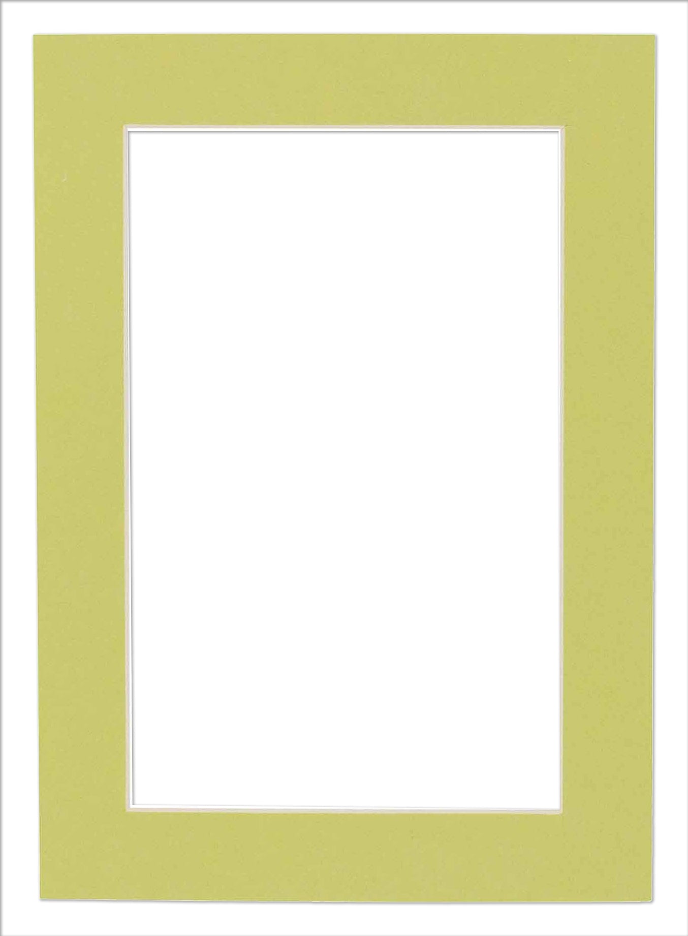 Pistachio Green Precut Acid-Free Matboard
