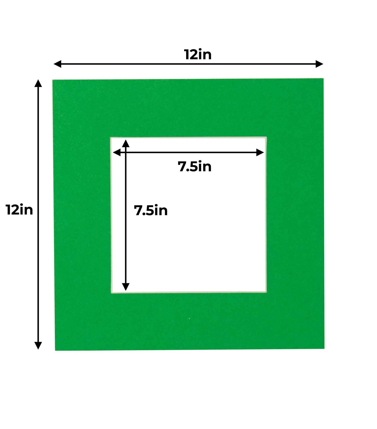 Bright Green Precut Acid-Free Matboard