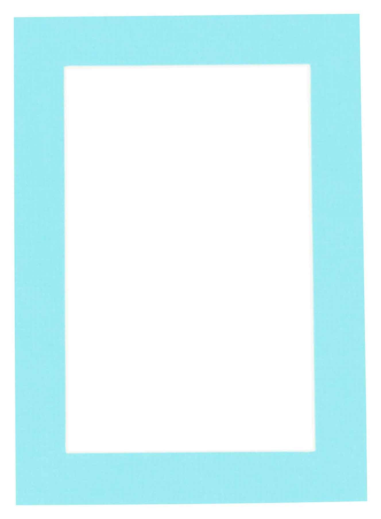 Aquamarine Blue Precut Acid-Free Matboard