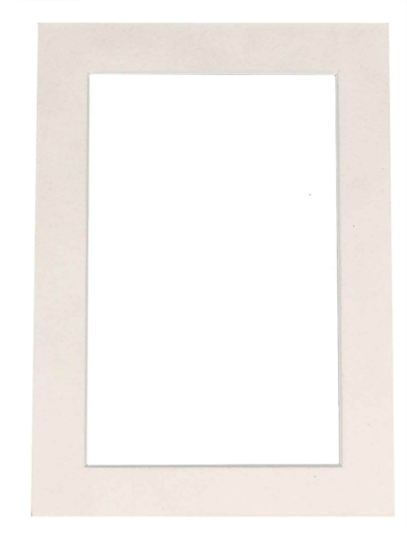 White Suede Precut Acid-Free Matboard