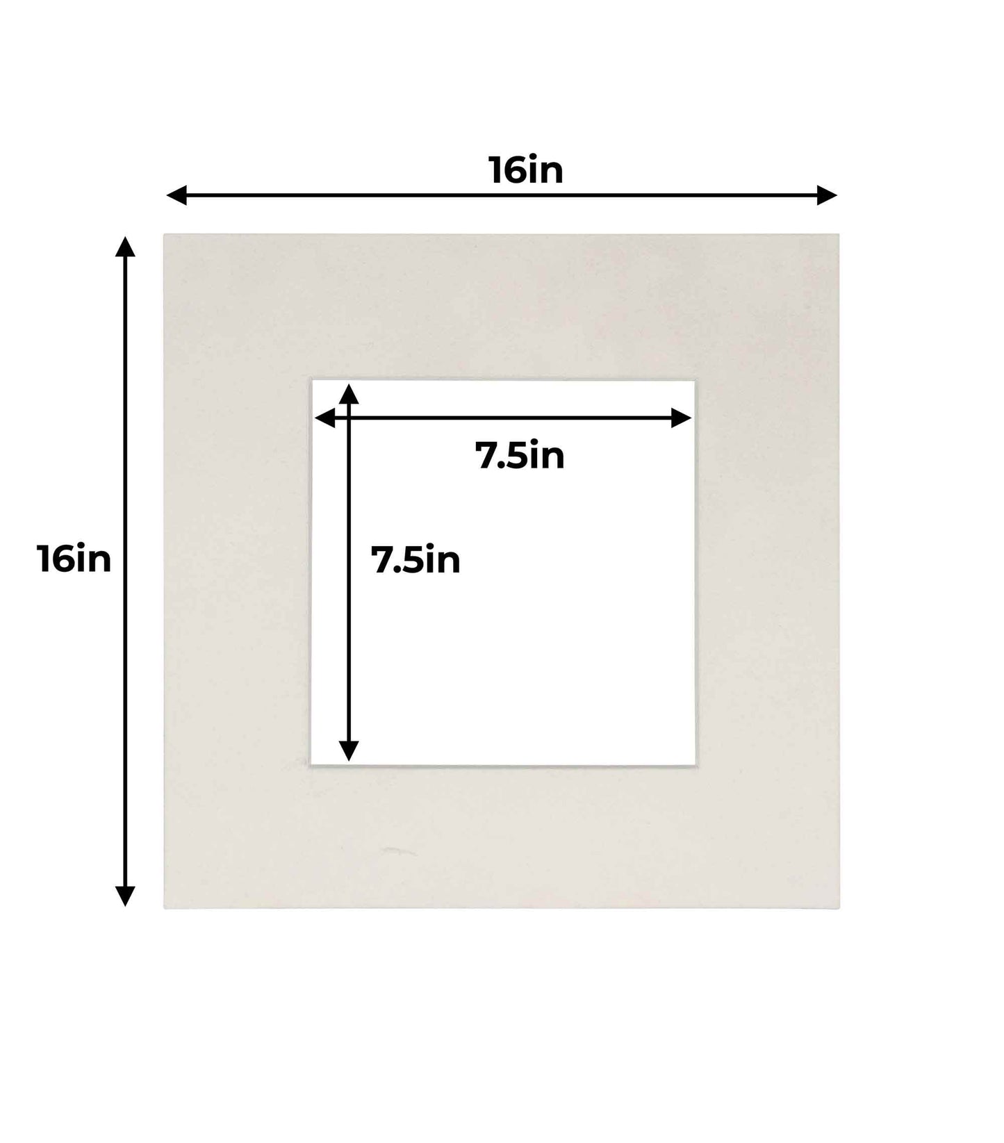 White Suede Precut Acid-Free Matboard