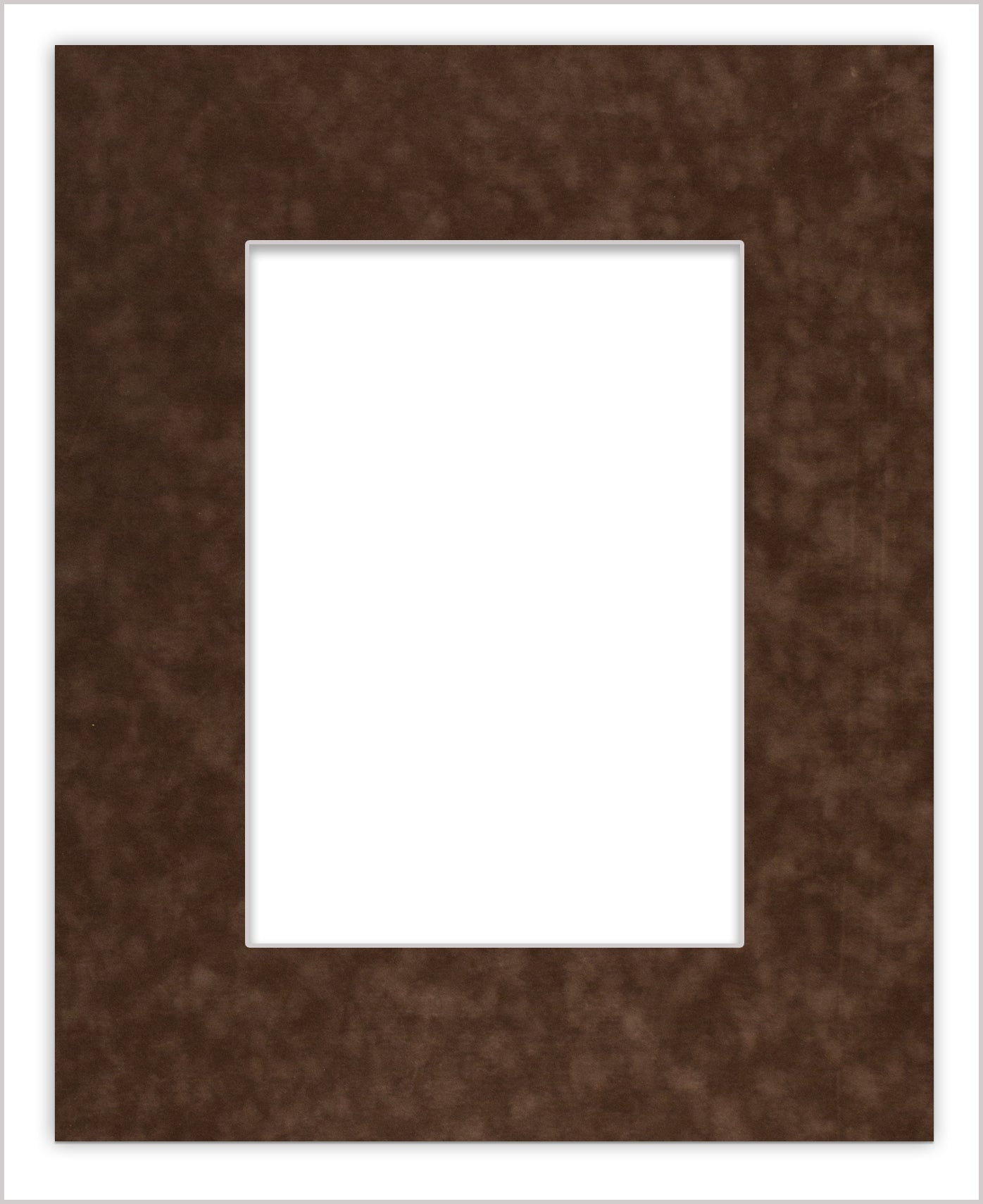 Brown Suede Precut Acid-Free Matboard