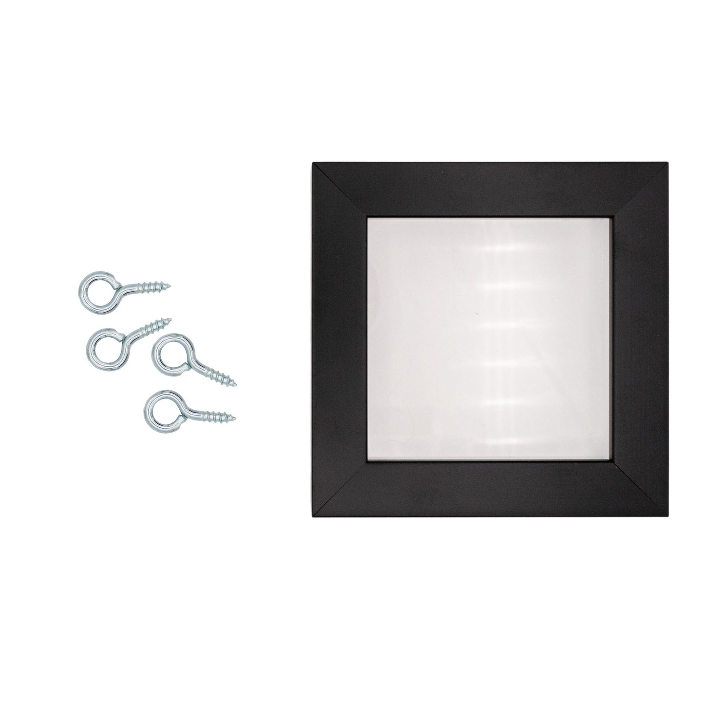 3/4" Zinc-Plated Screw Eyes