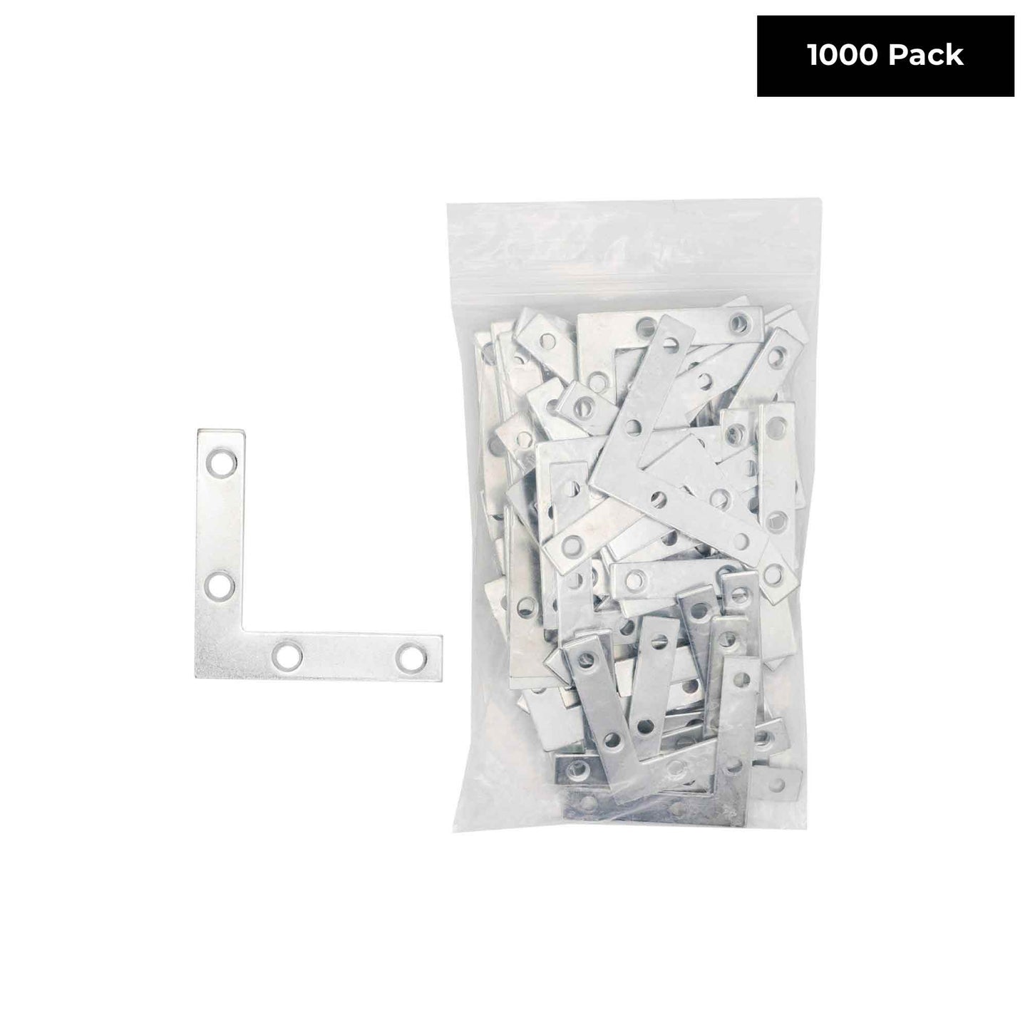 2" Zinc-Plated Corner Braces