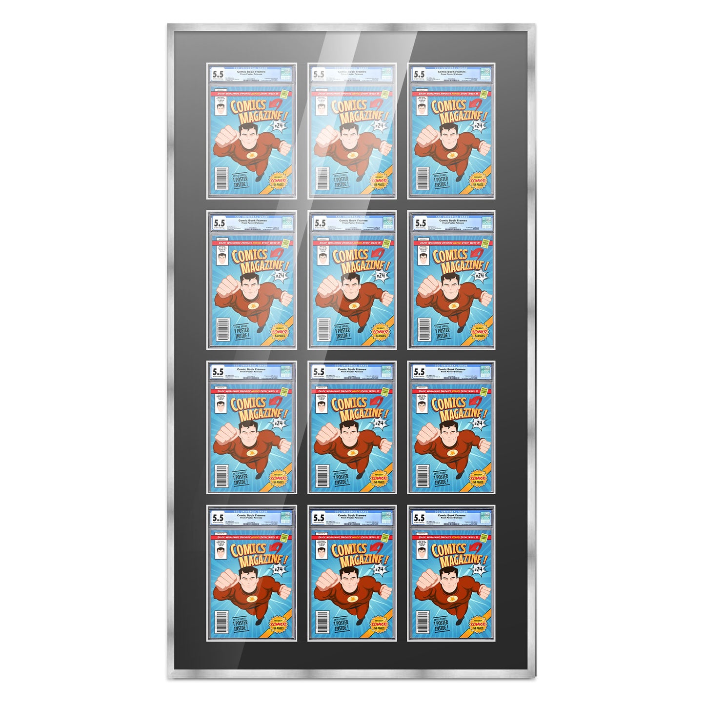 Comic Book Frame for 12 Comic Books