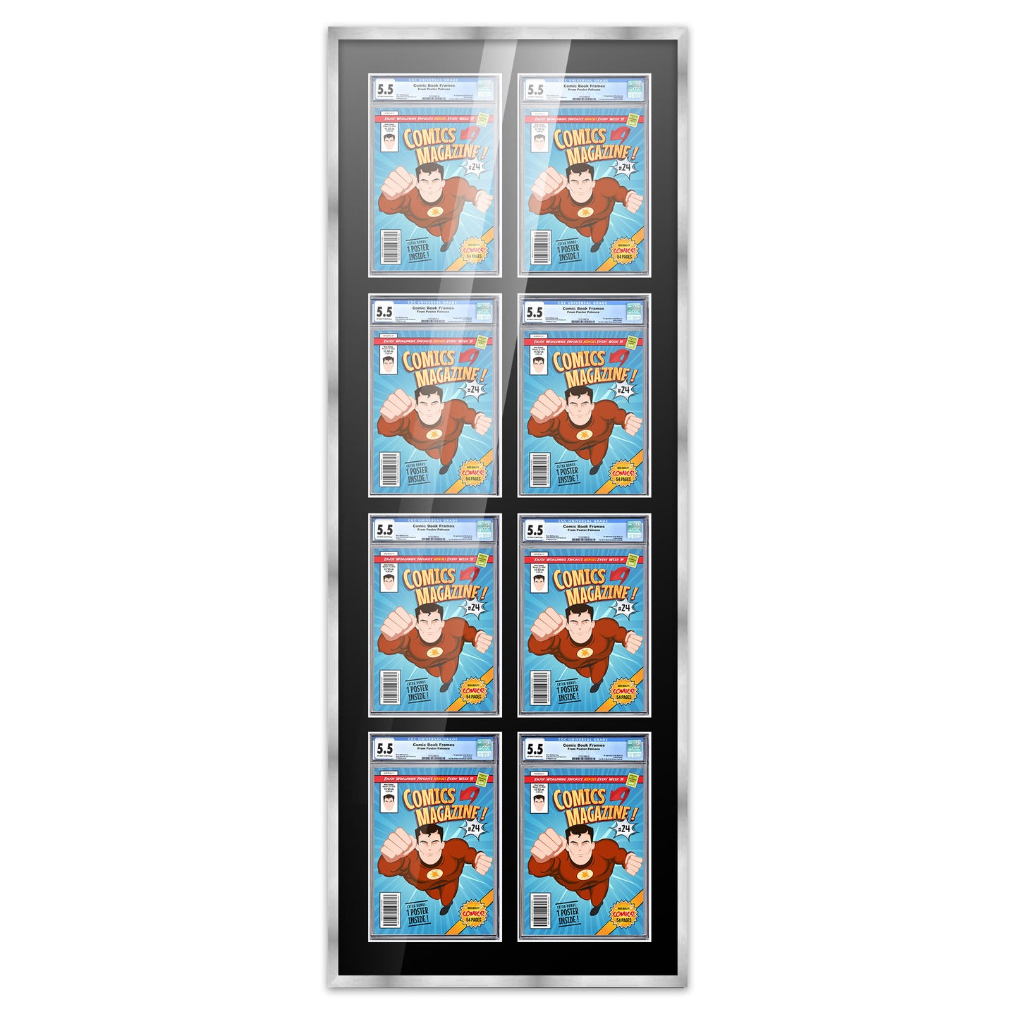 Comic Book Frame for 8 Comic Books