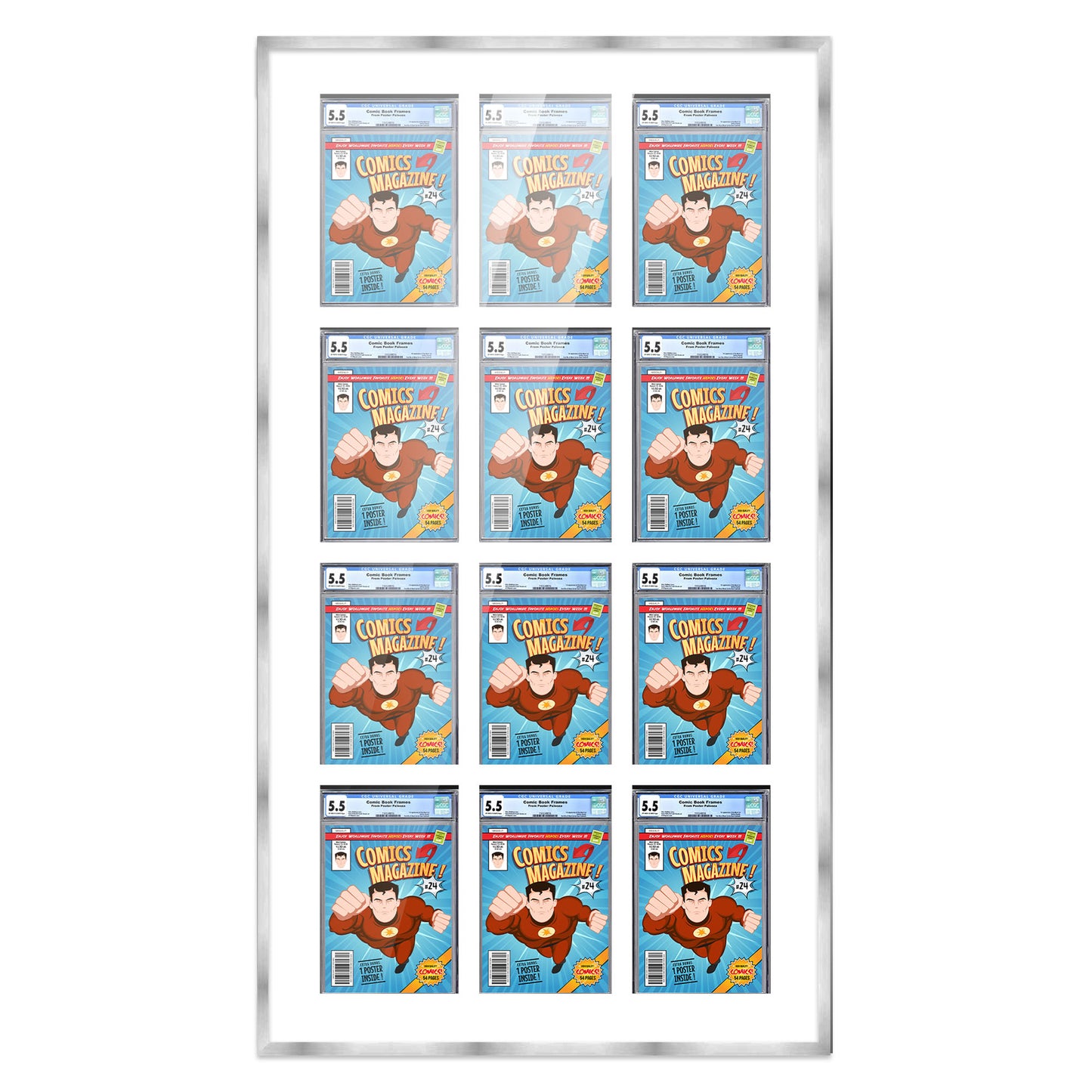 Comic Book Frame for 12 Comic Books