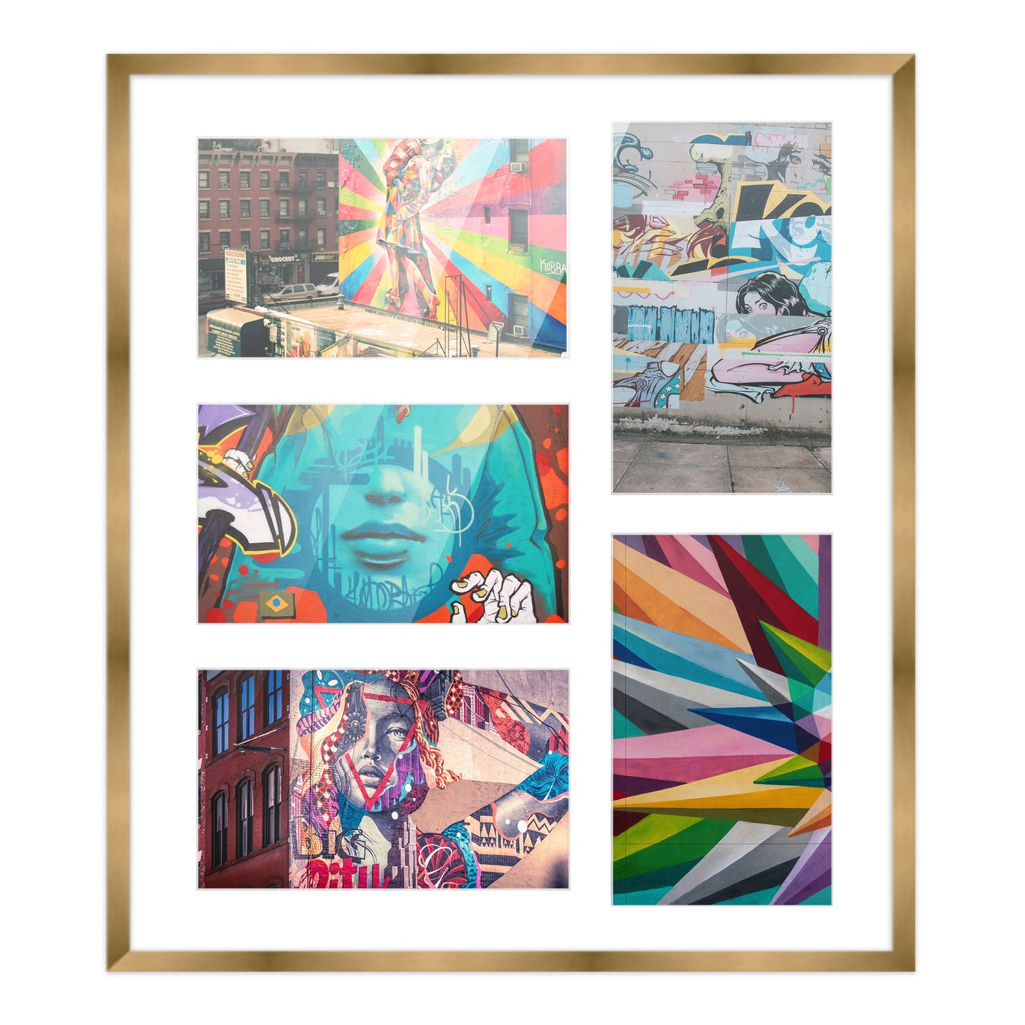 Contemporary Bronze Wood Picture Frame