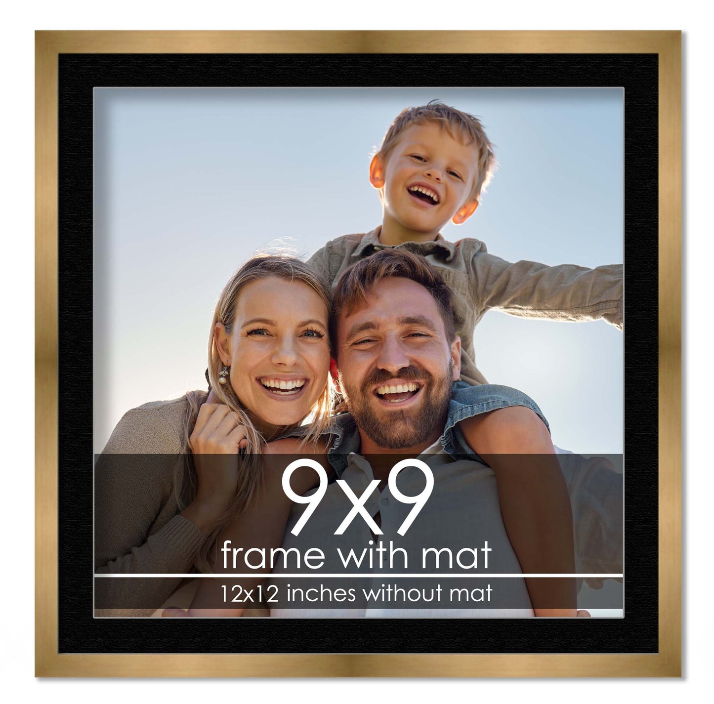 Bronze Frame with Black Mat