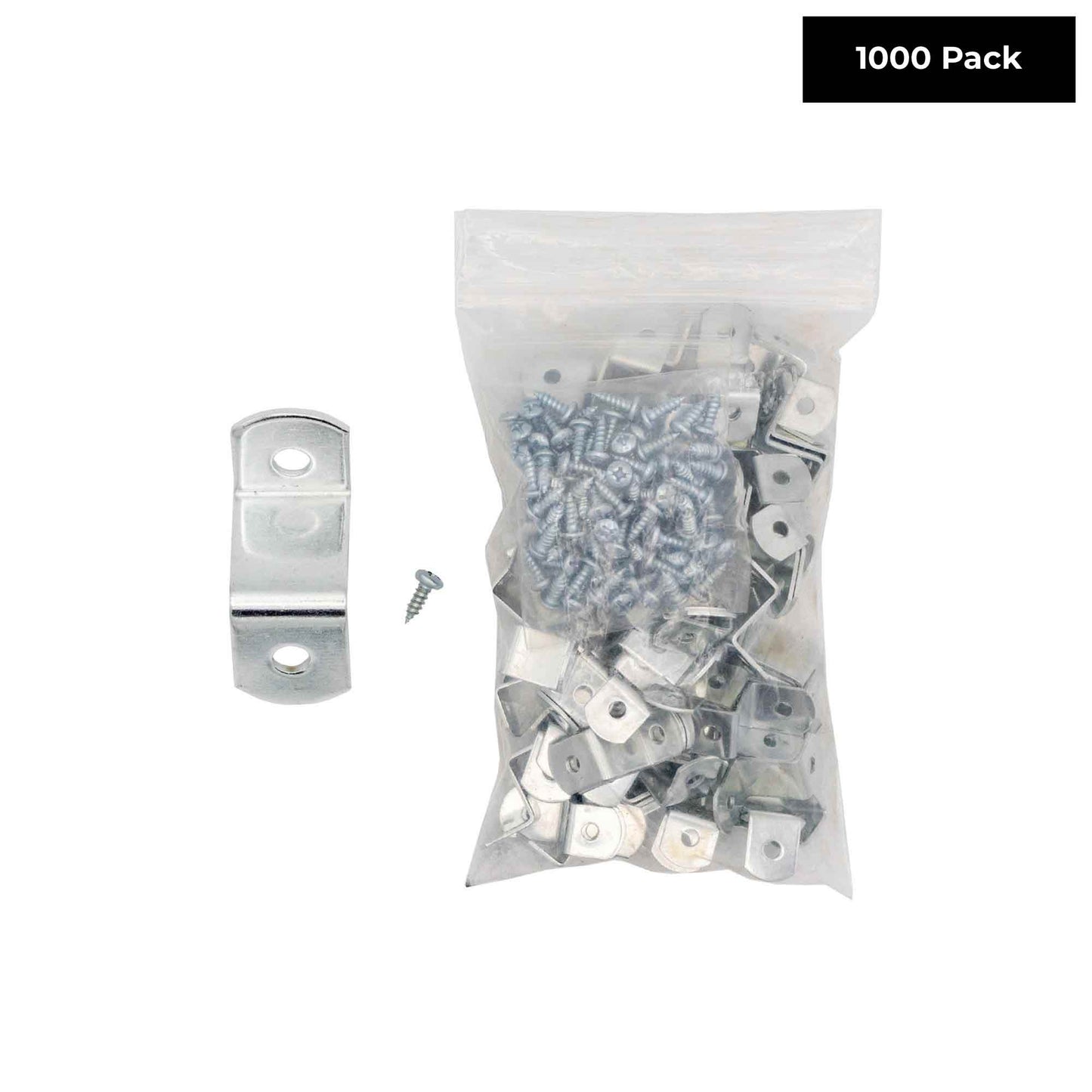 5/8" Depth Flat Offset Mounting Canvas Clips