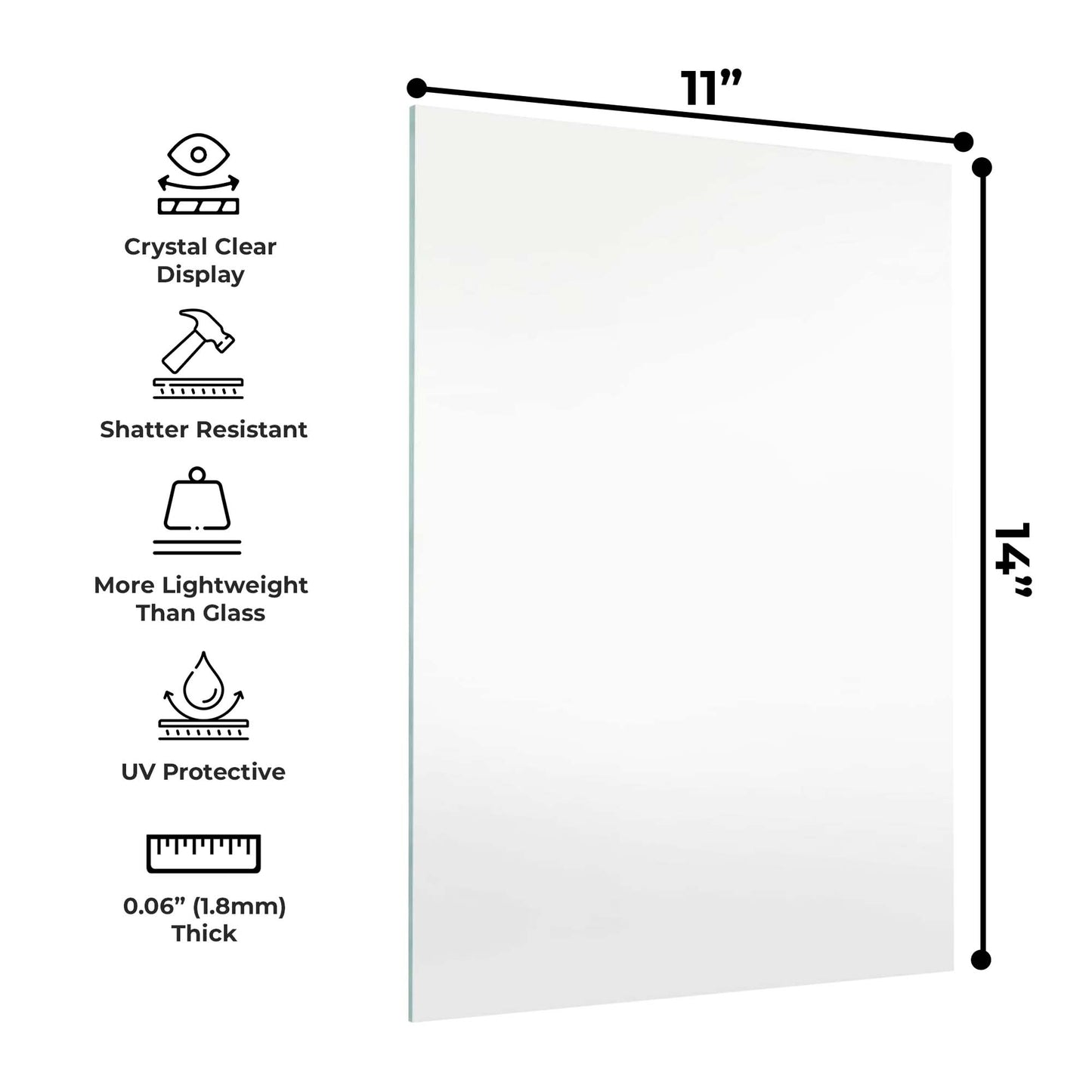 Frame-Grade Acrylic Replacement