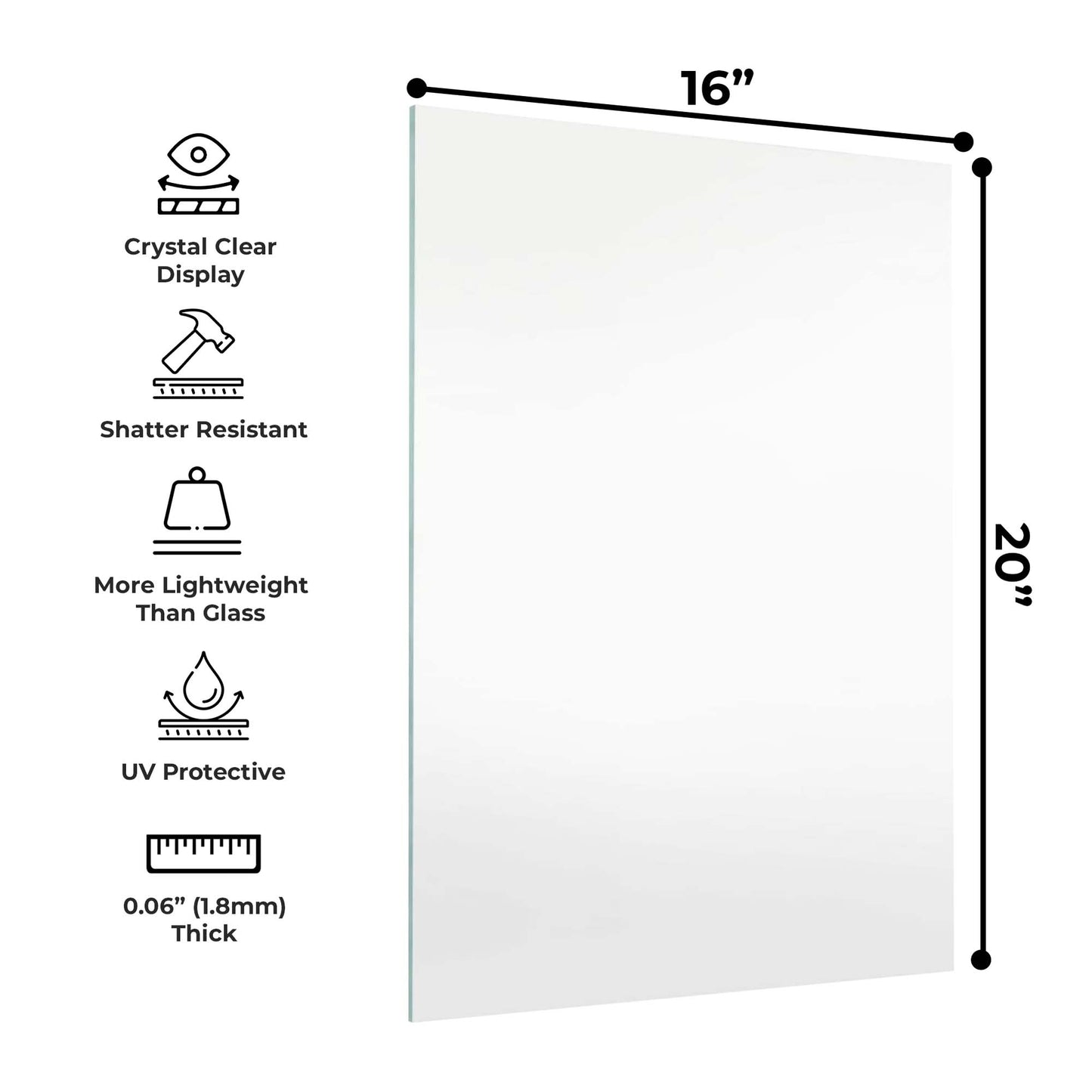 Frame-Grade Acrylic Replacement