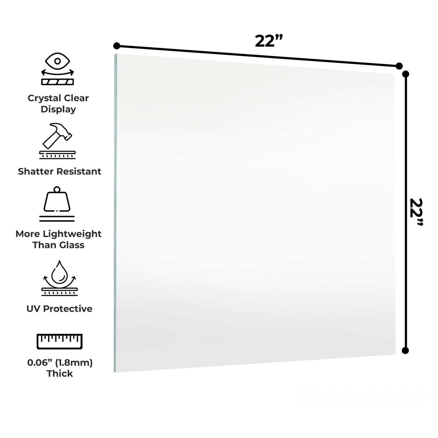 Frame-Grade Acrylic Replacement