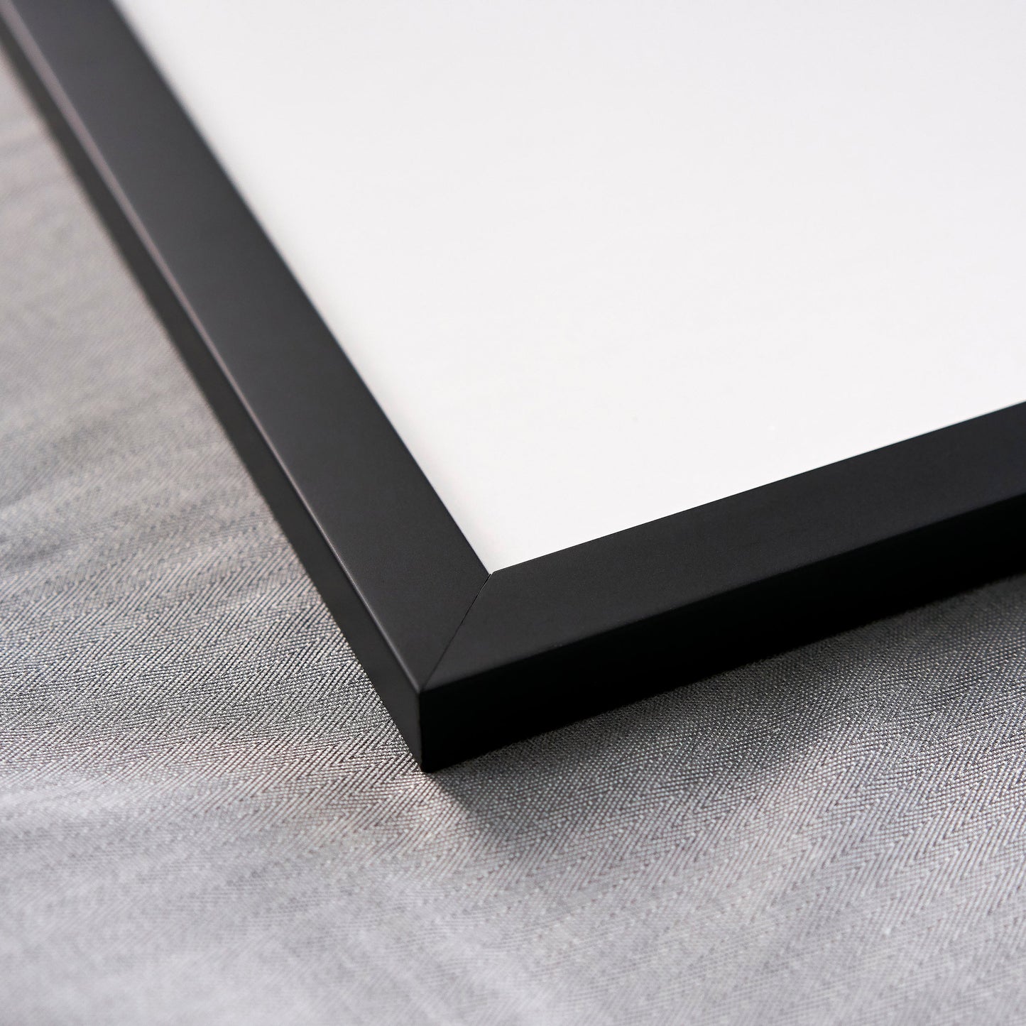 8x12 Frame Black Solid Wood Picture Frame - UV Acrylic Plexiglass, Foam Board Backing aaa Hanging Hardware Included