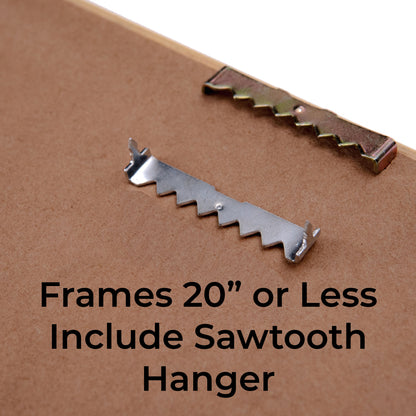 5x11 Frame Black Wood Picture Frame - UV Acrylic Plexiglass, Foam Board Backing aaa Hanging Hardware Included