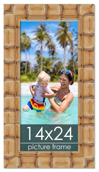 Bamboo Natural Wood Picture Frame