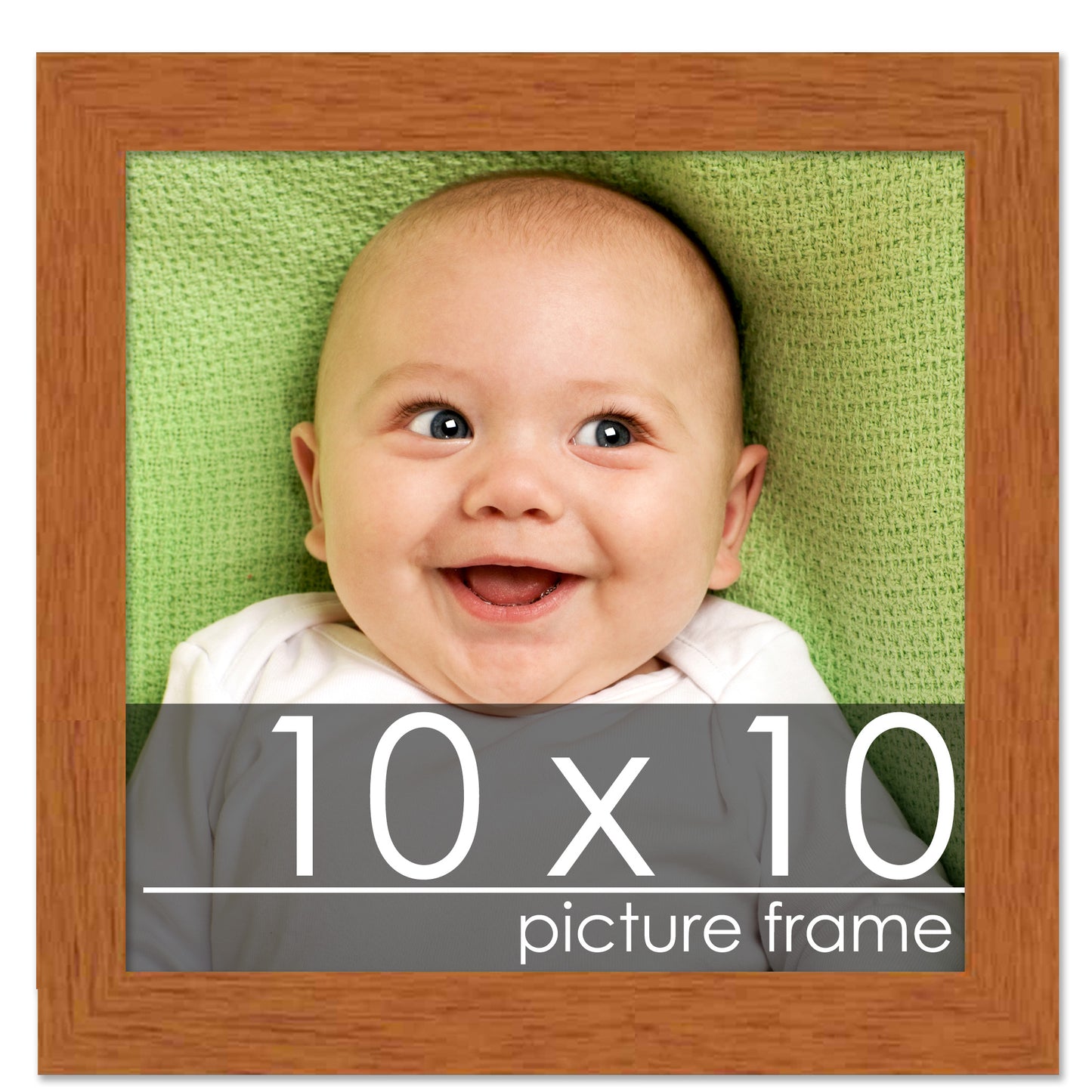 Traditional Honey Pecan Wood Picture Frame