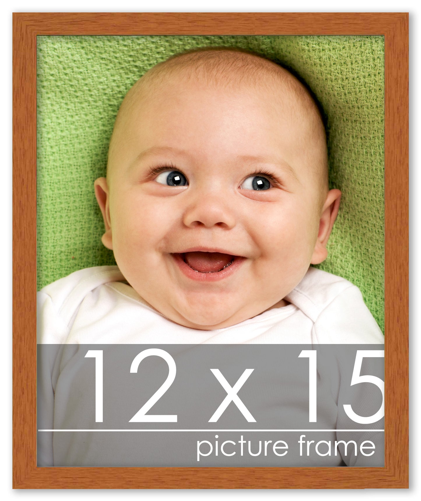 Traditional Honey Pecan Wood Picture Frame