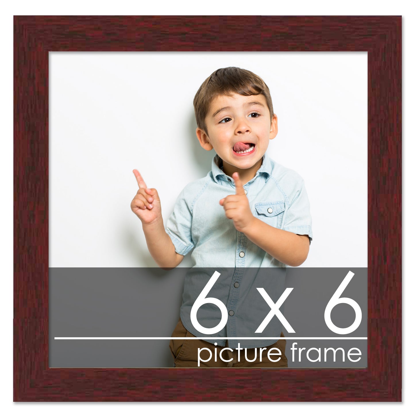 Traditional Mahogany Wood Picture Frame