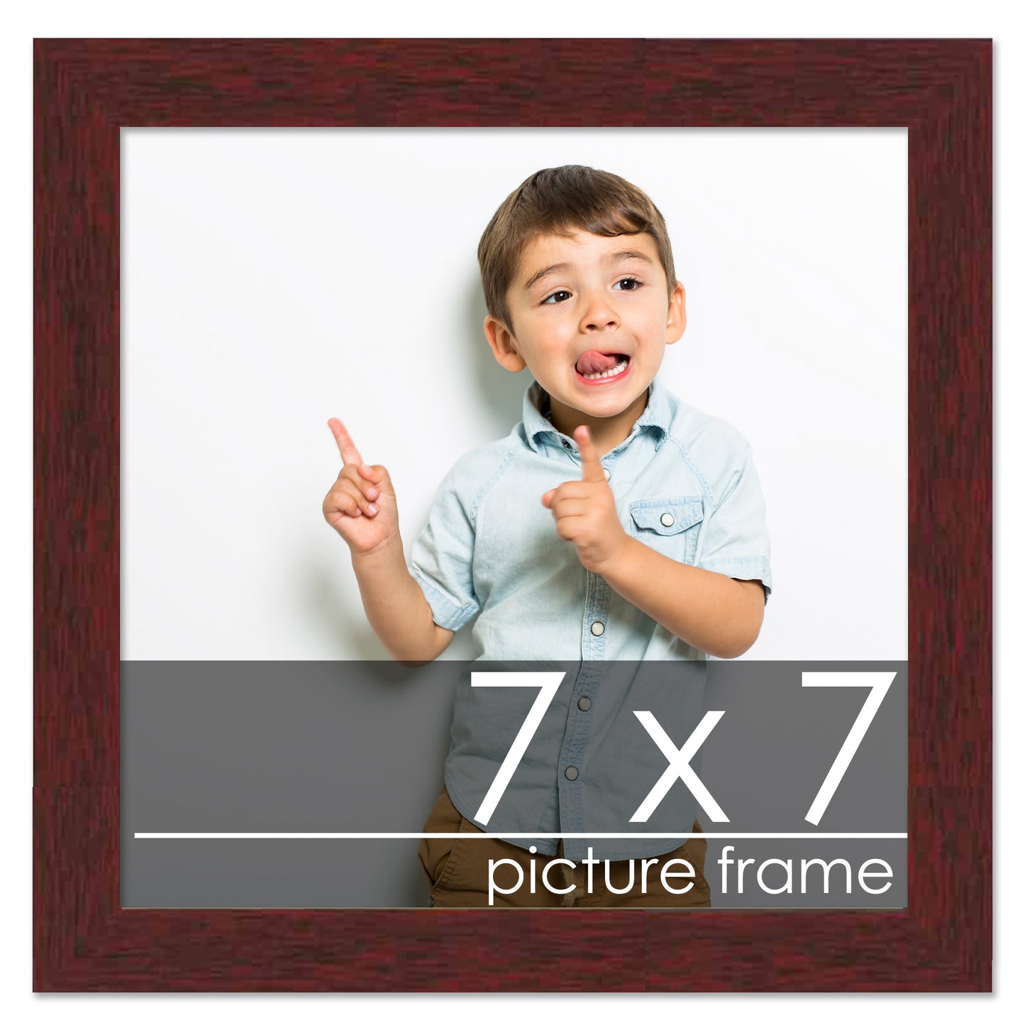 Traditional Mahogany Wood Picture Frame